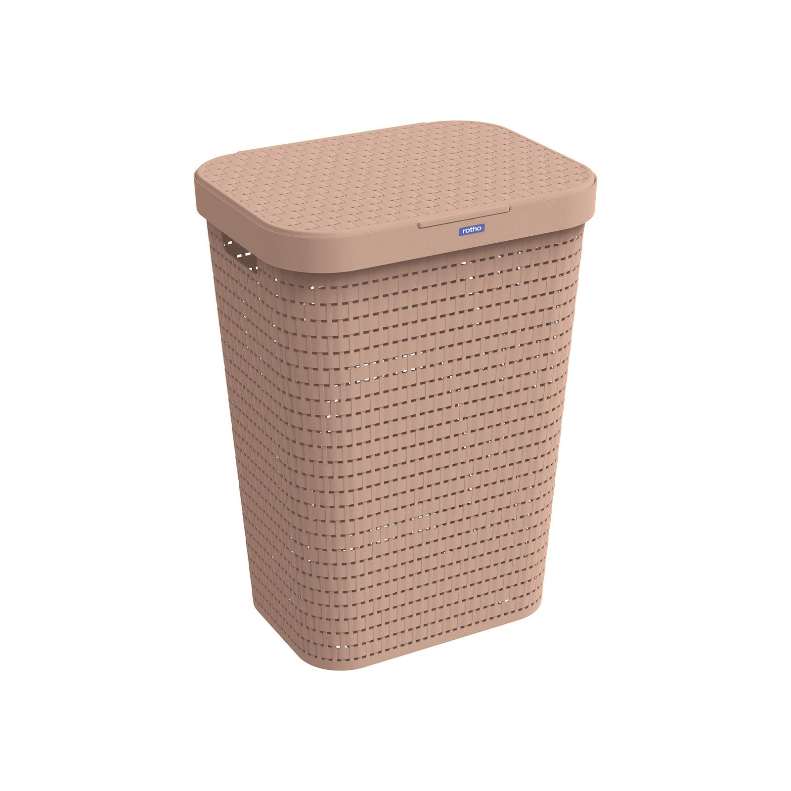 ROTHO Wäschekorb Country Wäschesammler 55l mit Deckel und Tragegriffen, Bel günstig online kaufen