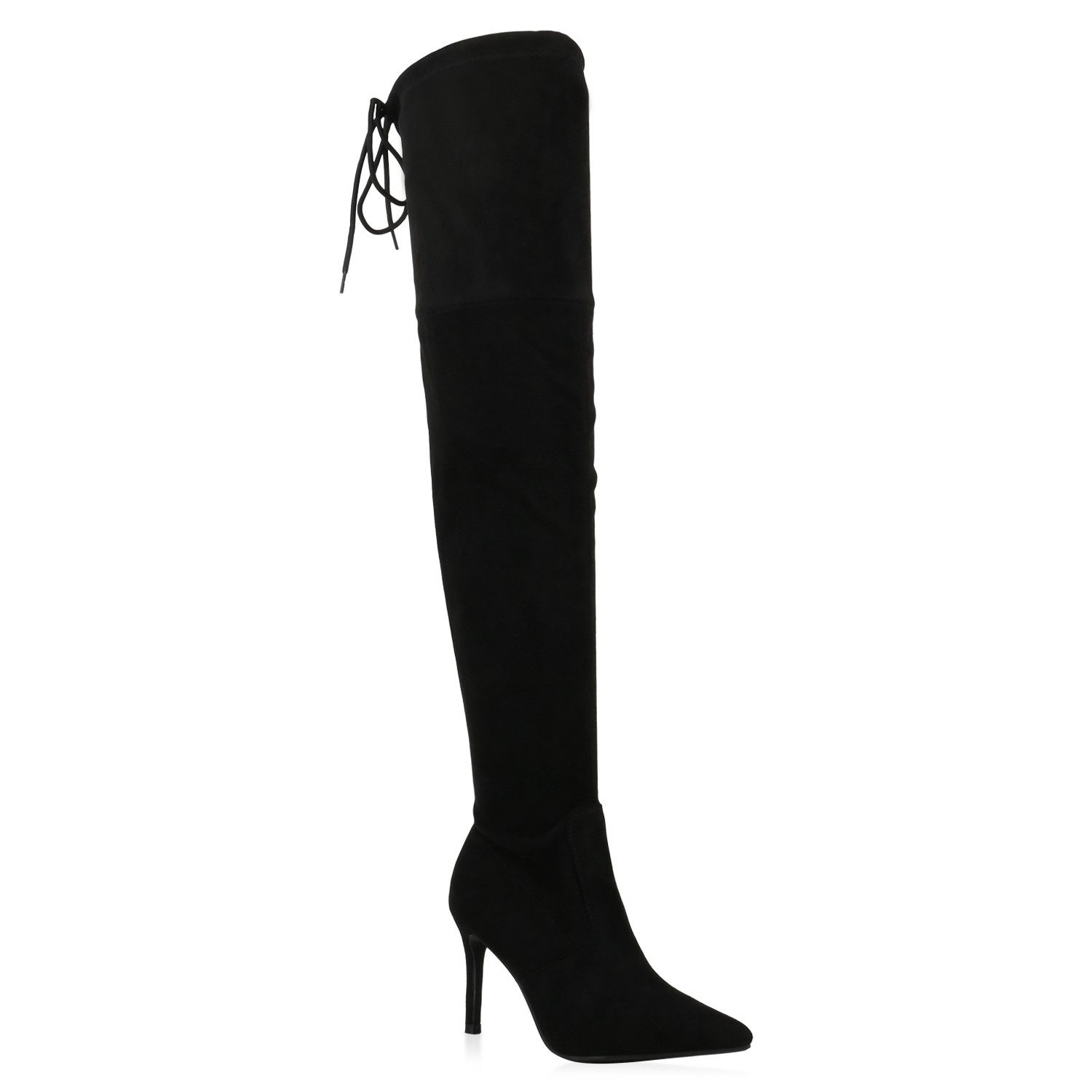 VAN HILL 835487 Overkneestiefel Bequeme Schuhe