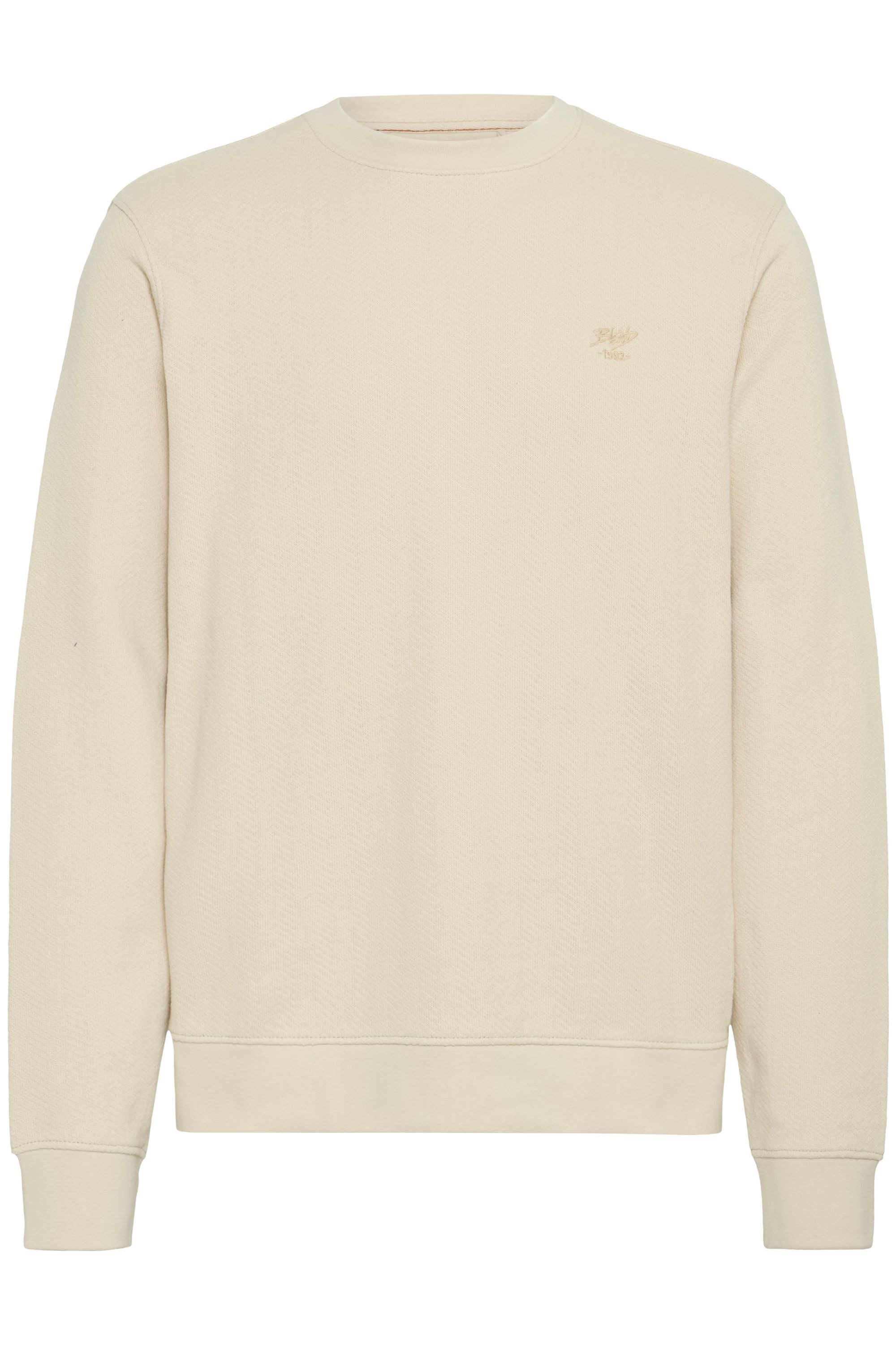 Blend Rundhalspullover BHRYLAN Sweatshirt Lässiger Sweatpullover mit Sticke günstig online kaufen