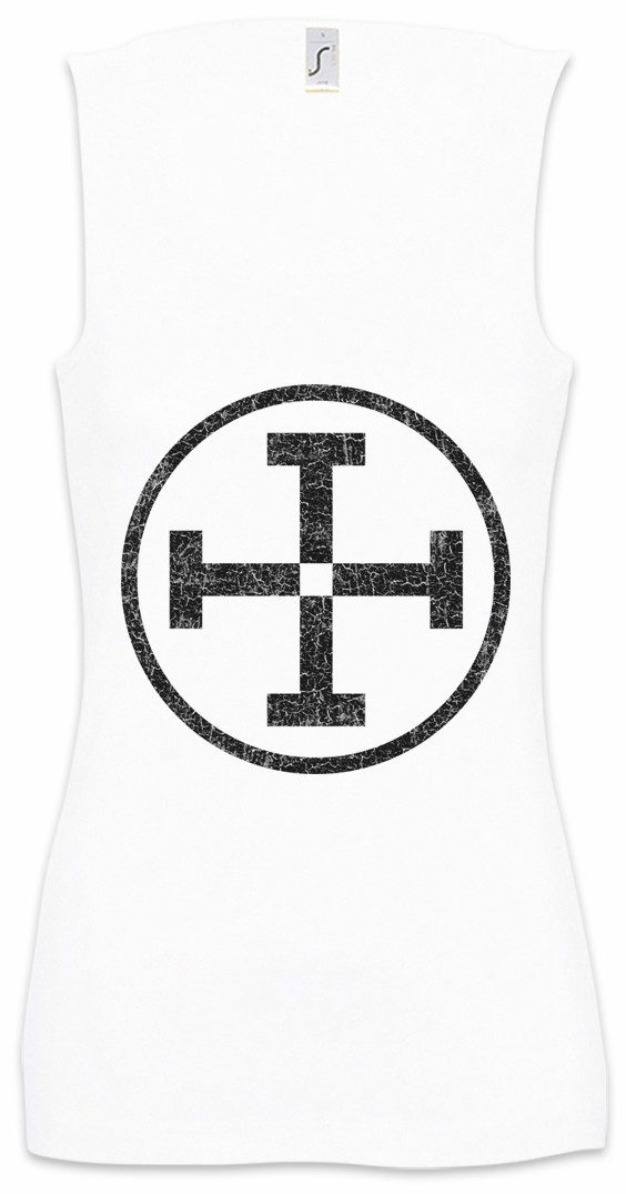 Tanktop Libria Symbol Ärmelloses Damen T-Shirt Equilibrium Sign Logo Insigina