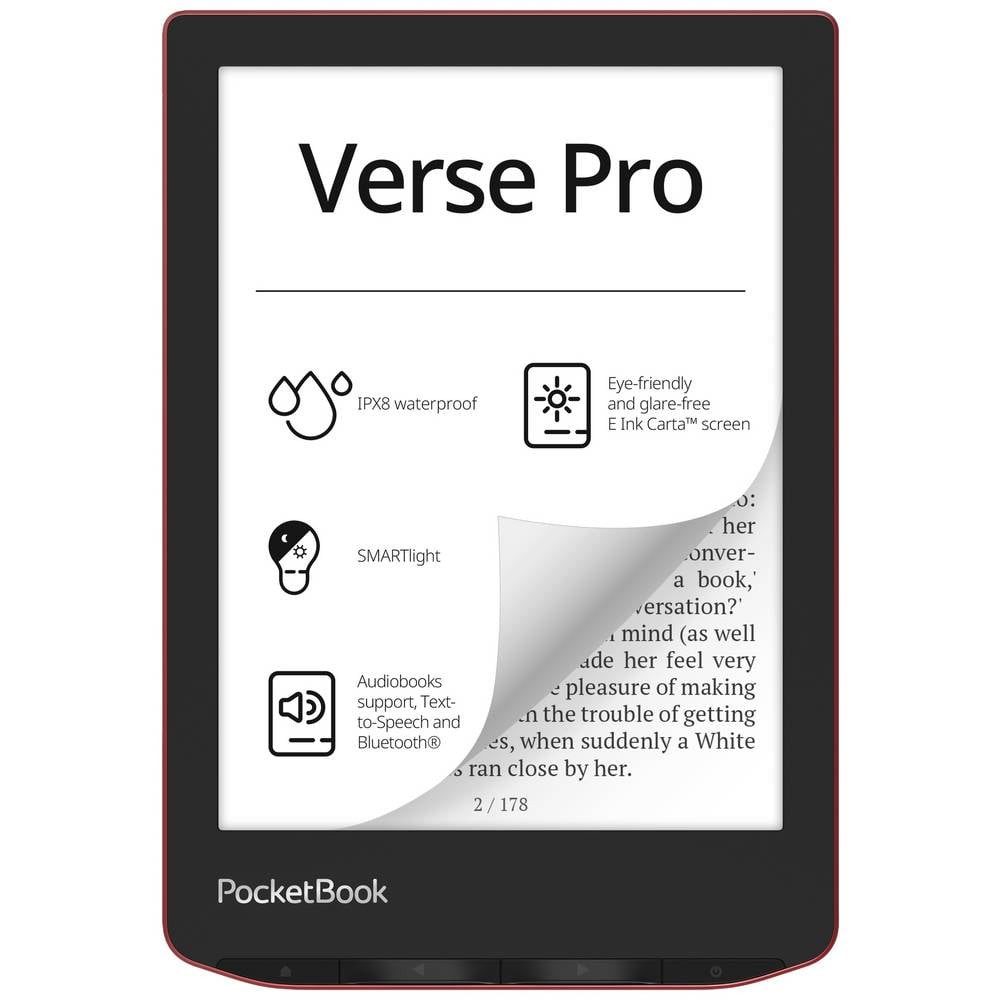 PocketBook Passion Red PB634-3-WW-B E-Book (WiFi)