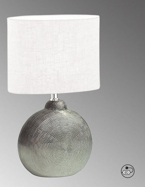 FISCHER & HONSEL Tischleuchte Tobse, ohne Leuchtmittel günstig online kaufen