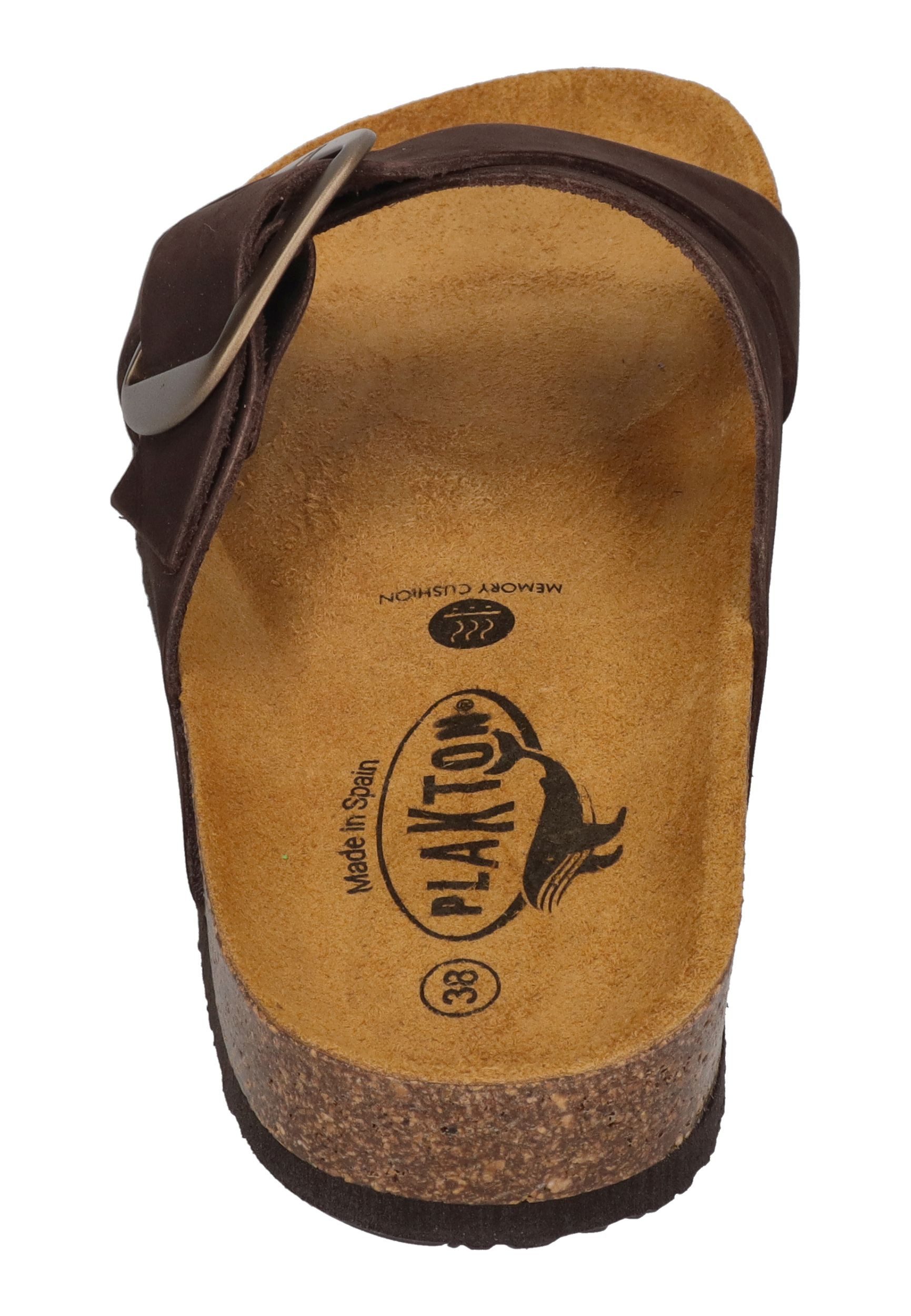 Plakton BRAMMA Pantolette Marron