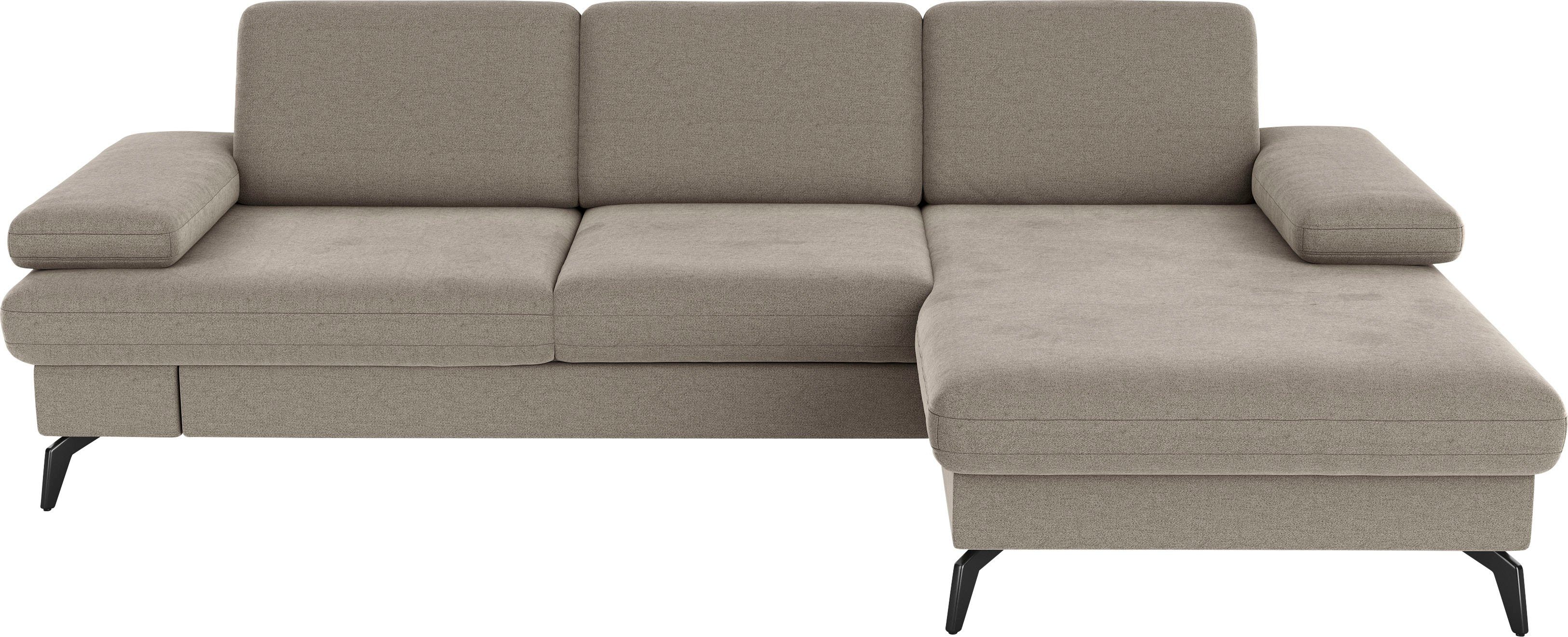 sit&more Ecksofa "Morris L-Form, inkl. Sitztiefenverstellung" wahlweise mit günstig online kaufen
