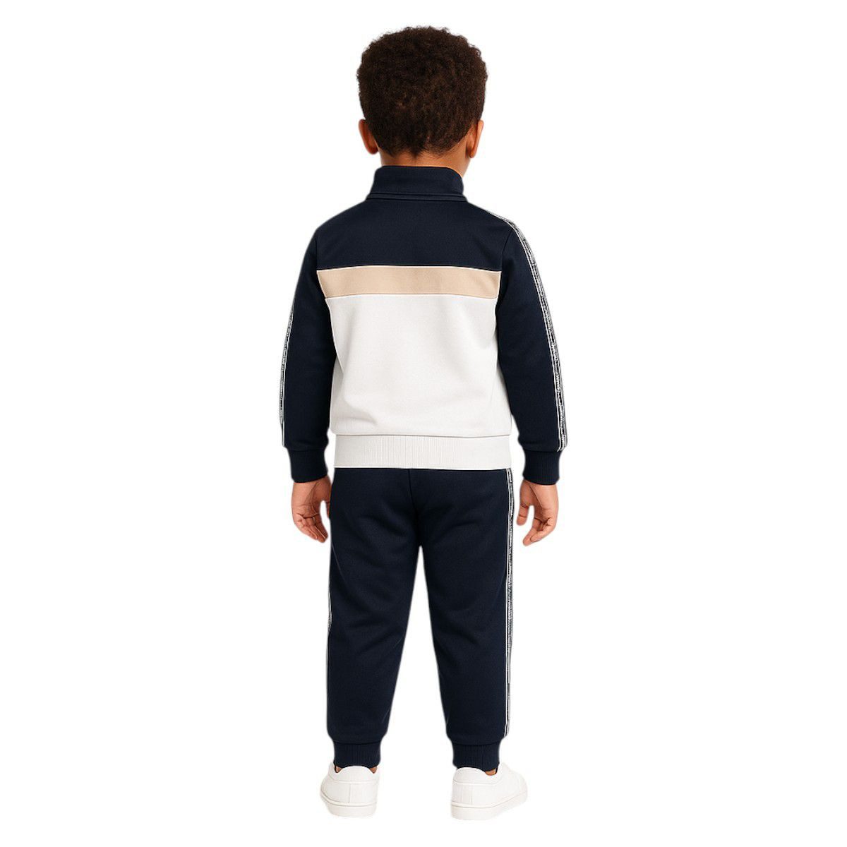 Ellesse Trainingsanzug Ellesse Trainingsanzug Kinder Sportanzug Jacke + Hose Navy (Set 2 Teile, Kinder Sportjacke + Sporthose), Ellesse Kinderbekleidung – Bild 4 von 4