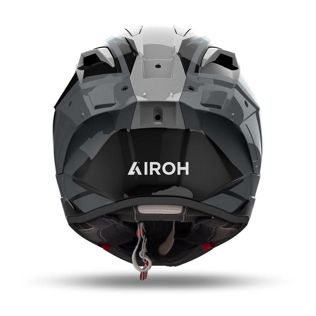 Airoh Motorradhelm GP 800 Master Carbon Helm, Vorbereitet Für Kommunikationssystem,notfallsystem-polsterung (eq