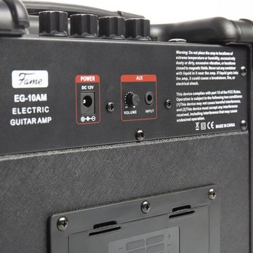 FAME Verstärker (EG-10AM, Combo Verstärker, E-Gitarre)
