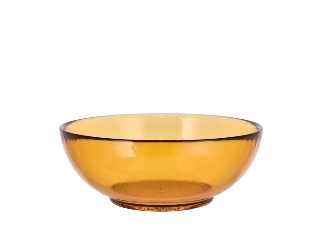 Bitz Schale Kusintha Schale amber 20 cm, Glas, (Glasschalen)