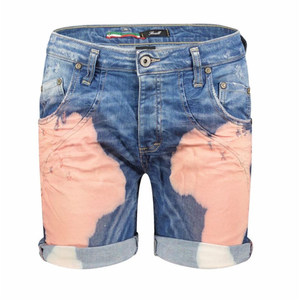 Please Jeans Jeansshorts Bleached Jeans D002