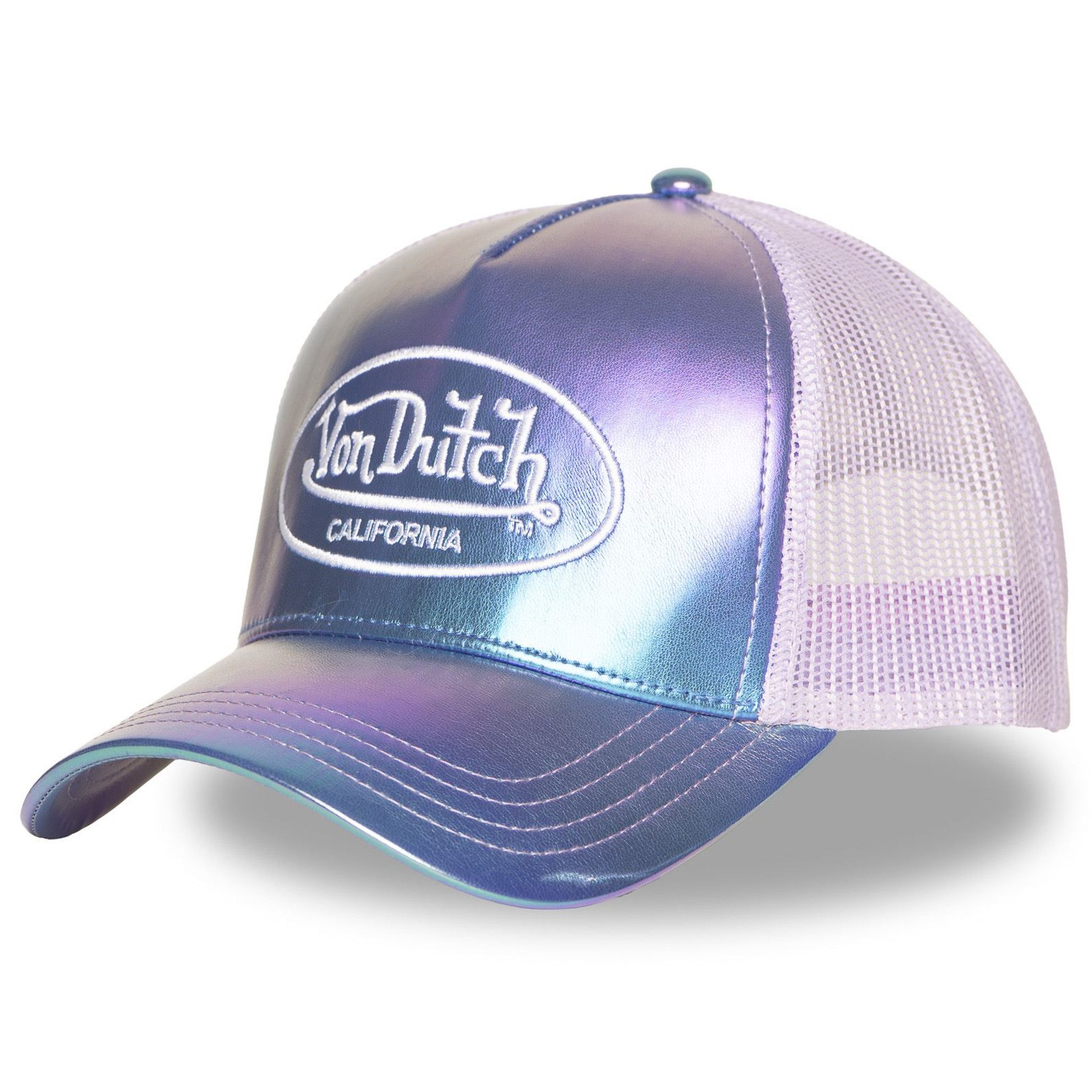 Von Dutch Trucker Cap Von Dutch Originals Trucker Cap - HOLOGRAPHIC Black (Basecap, Basecap, Meshcap, Trucker Kappe)