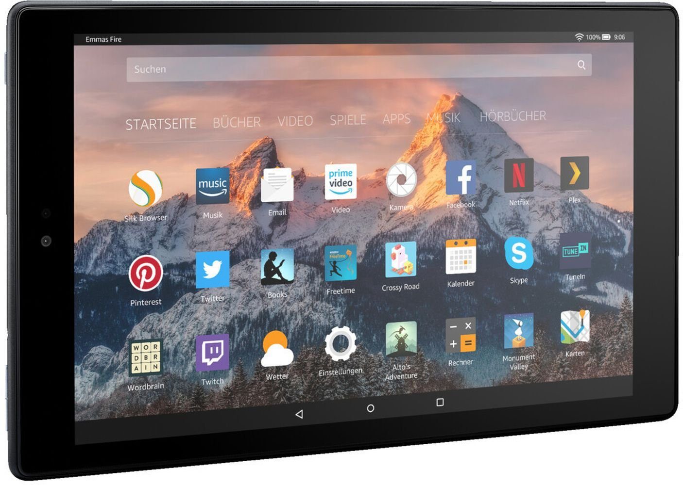 Amazon Amazon Fire HD 10 plus Tablet 32 Gb, black Tablet (10.1", 32 GB, Fire OS)