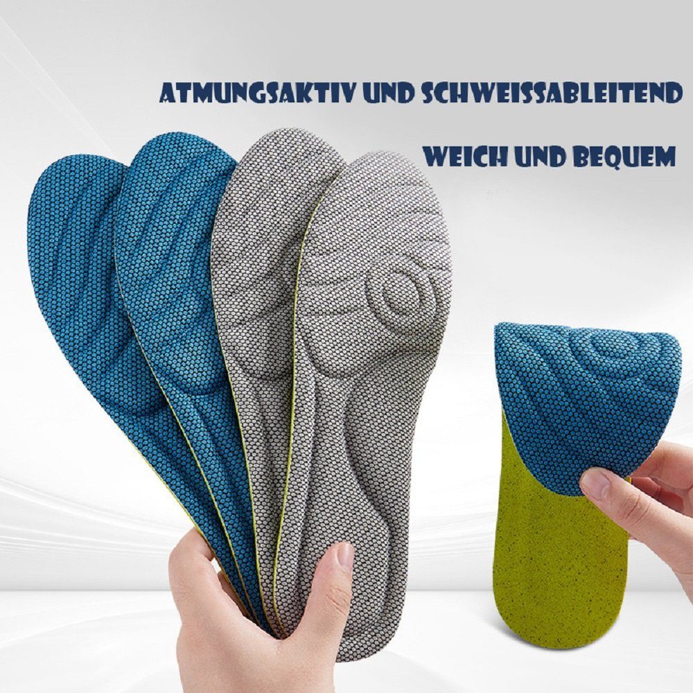 COOL-i ® Einlegesohlen, 4D-Deodorant-Massage-Sport-Einlegesohle(2 Paar)