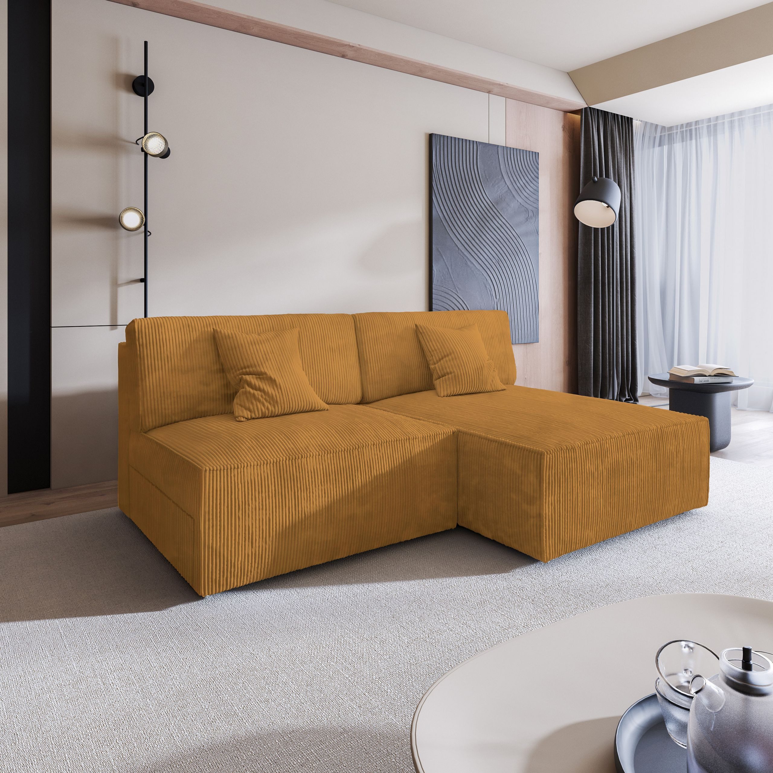Masseno Ecksofa FIORO mit Schlaffunktion L-Form, günstig online kaufen