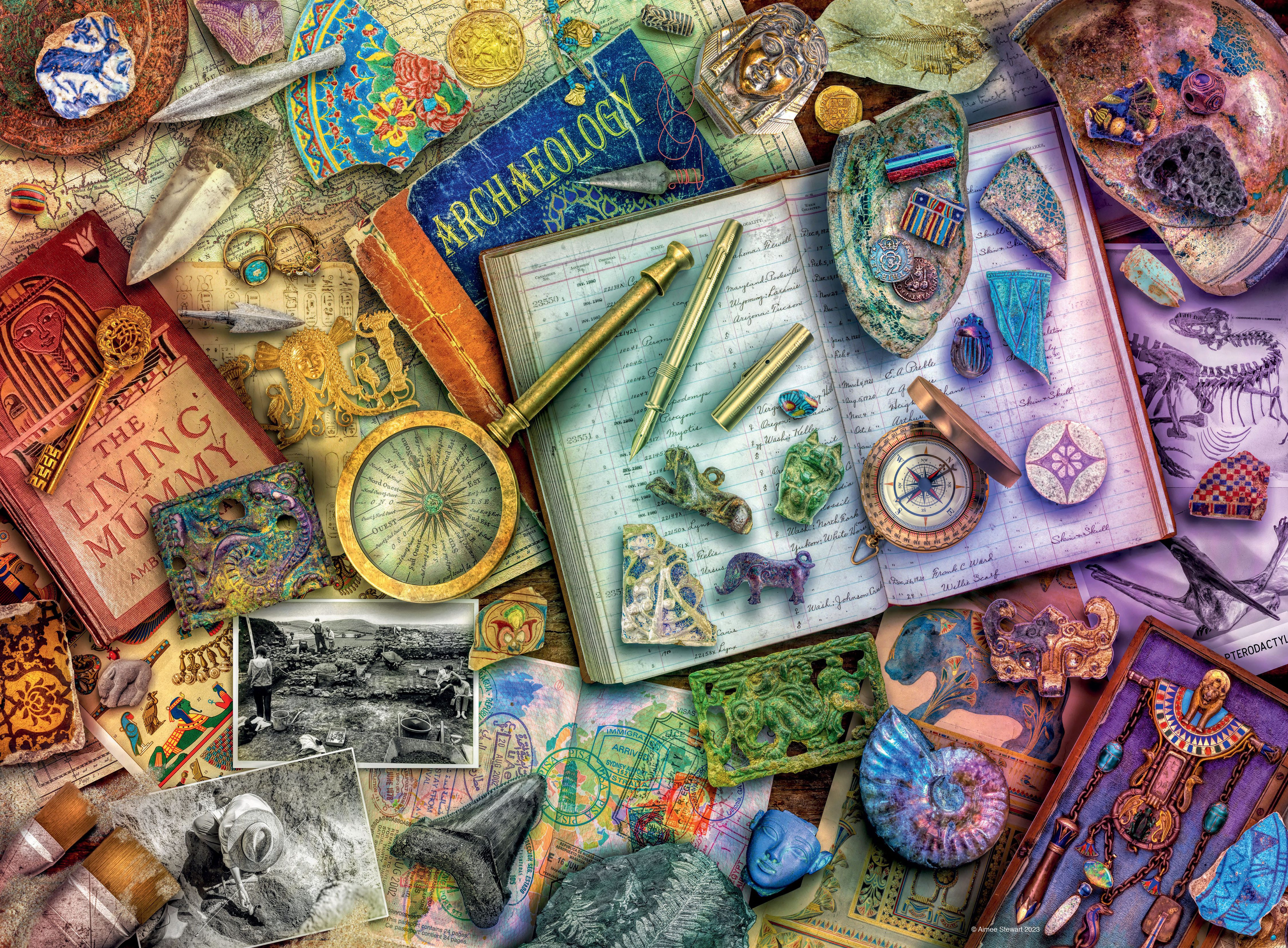 Ravensburger Puzzle Amiee Stewart Archaeology, 500 günstig online kaufen