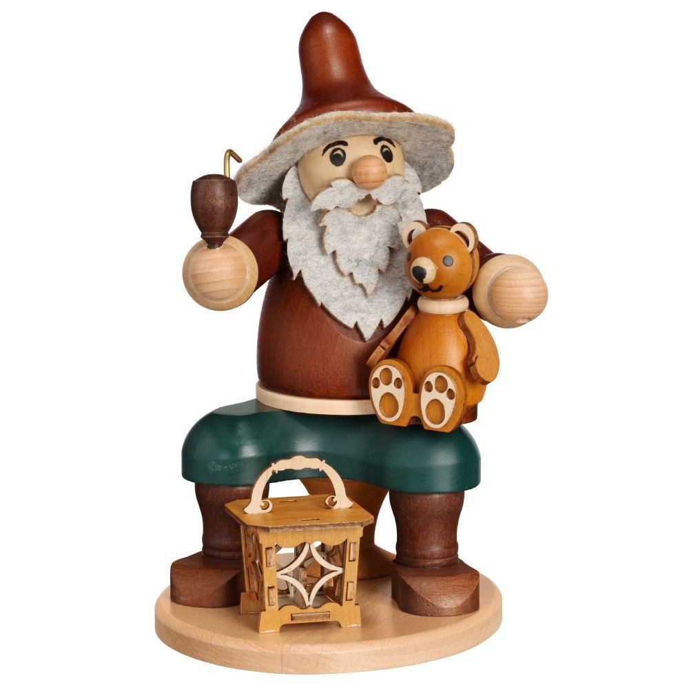 Zeidler Holzkunst Räuchermännchen Räucherfigur "Wichtel", (1 St)