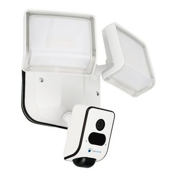 LUVISION LV-G-2025 Überwachungskamera (Außenbereich, WLAN Funk IP Kamera Außenleuchte Flutlicht Lampe Überwachungskamera)