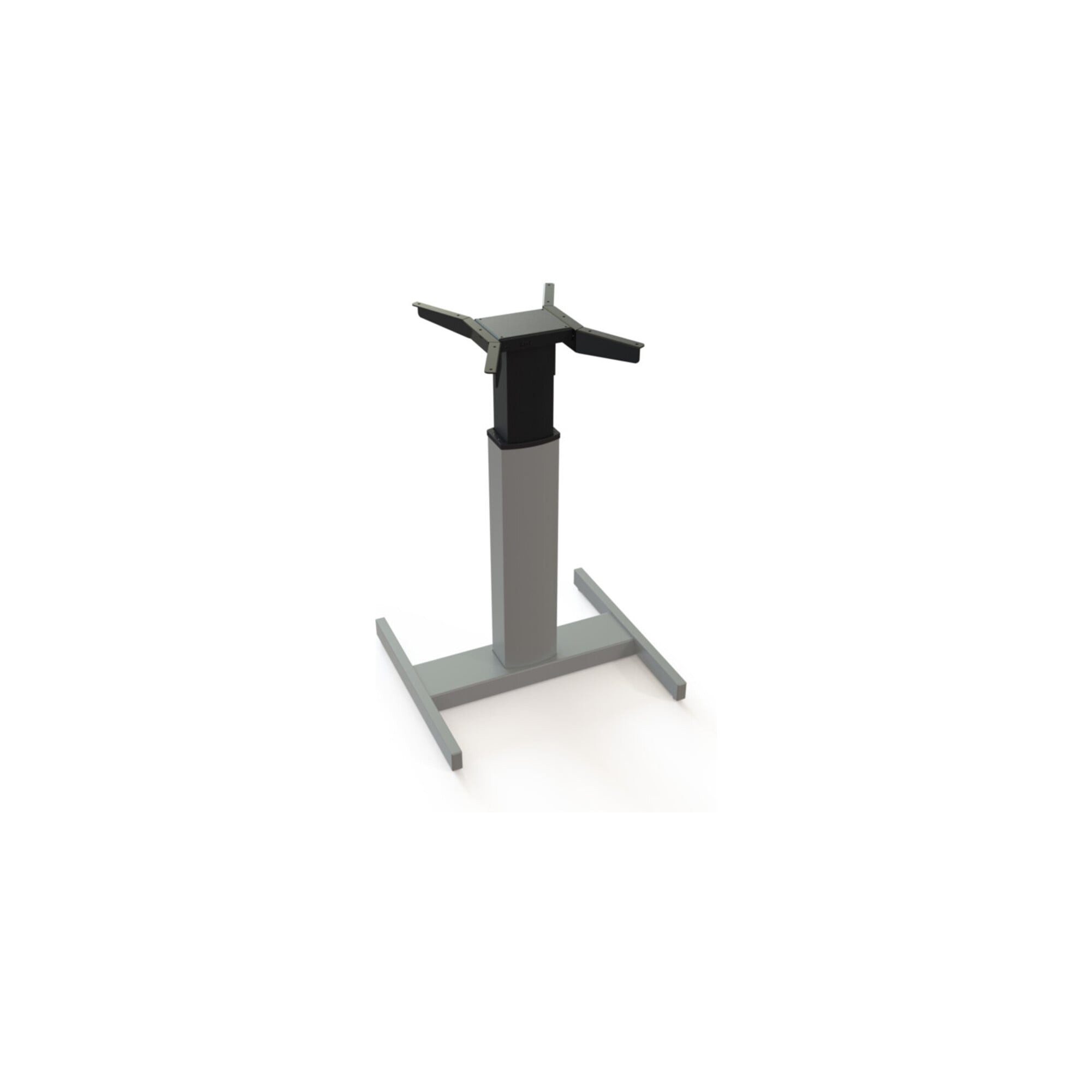 Stier Büromöbel-Set STIER Elektrisch Höhenverstellbares Gestell für 80x80 cm Tischplatte