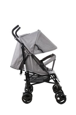 Yalion Kinder-Buggy Kinderwagen Buggy Reisebuggy Klein Zusammenklappbar bis 15kg, Grey