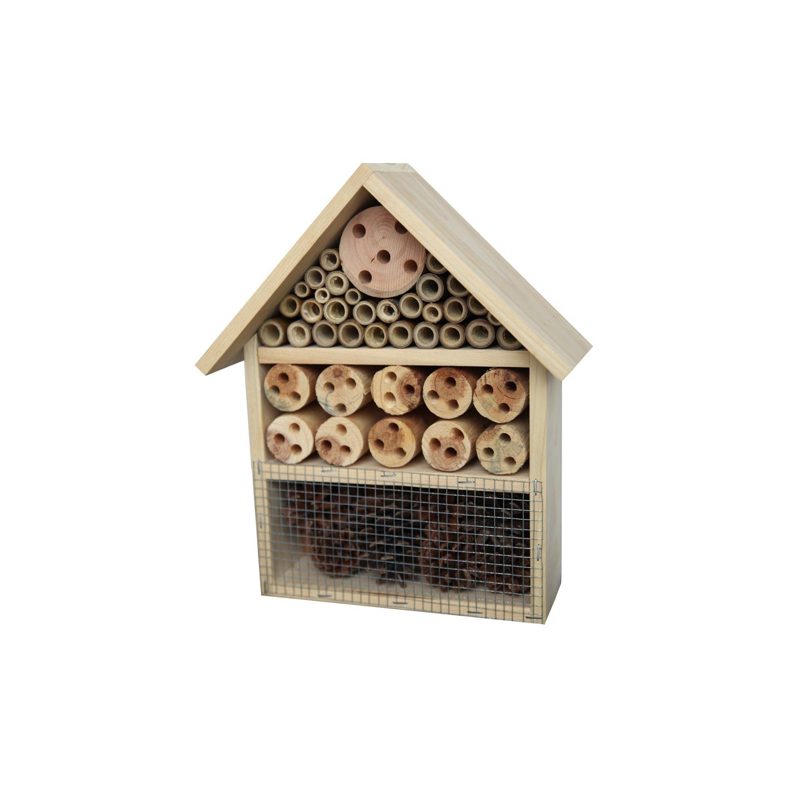HTI-Line Insektenhotel Insektenhotel Mina, (Stück, 1-St., 1 Insektenhotel), Insektenhaus Nisthilfe für Nützlinge
