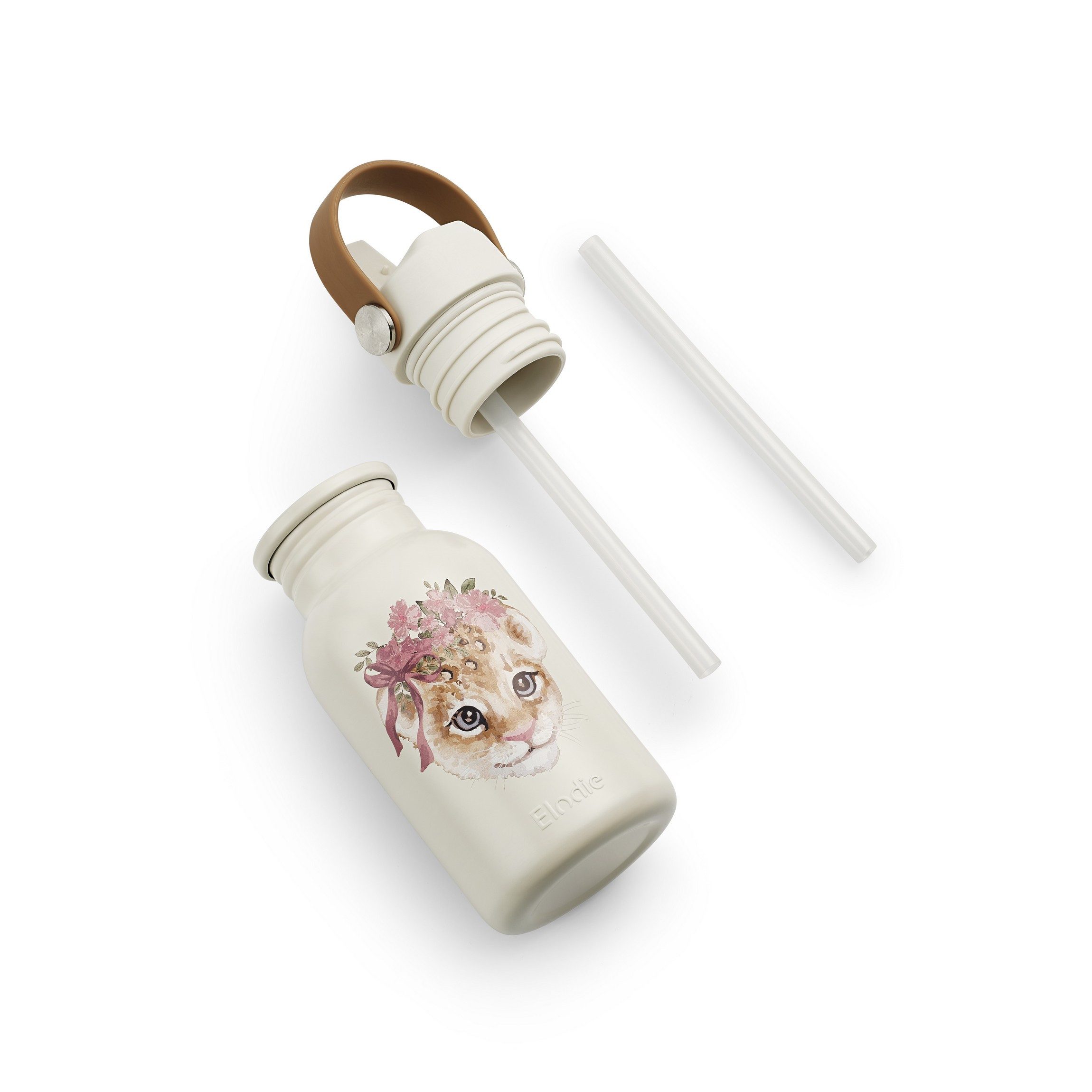 Elodie Trinkflasche Elodie Details - Trinkflasche - Rosy Bow Leo - H 16 cm