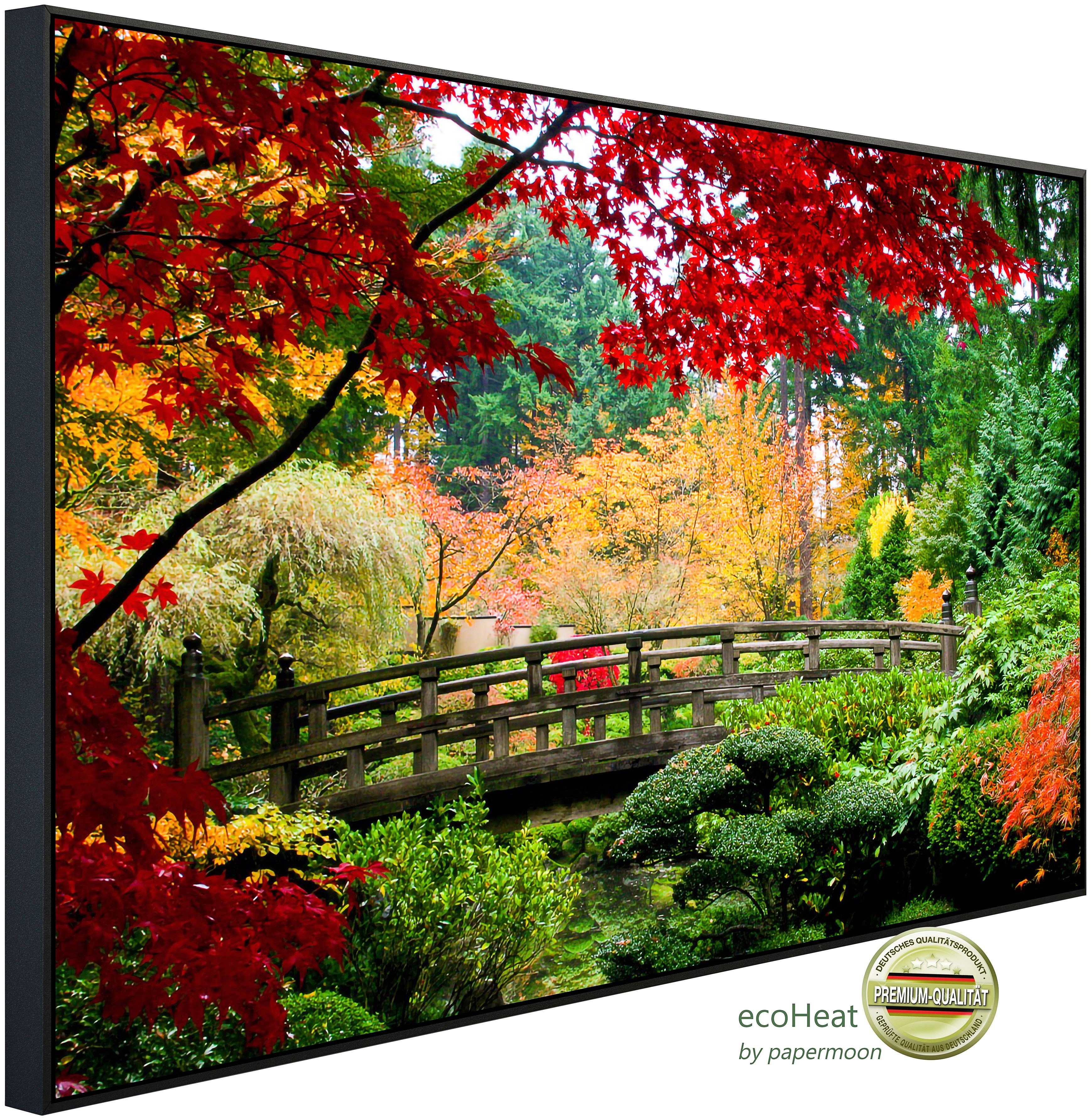 Infrarotheizung Brücke im japanischen Garten