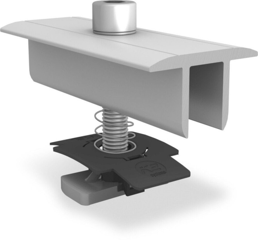 K2 K2 Systems Modulmittelklemme XS Set 1003586 Solarmodul-Halterung