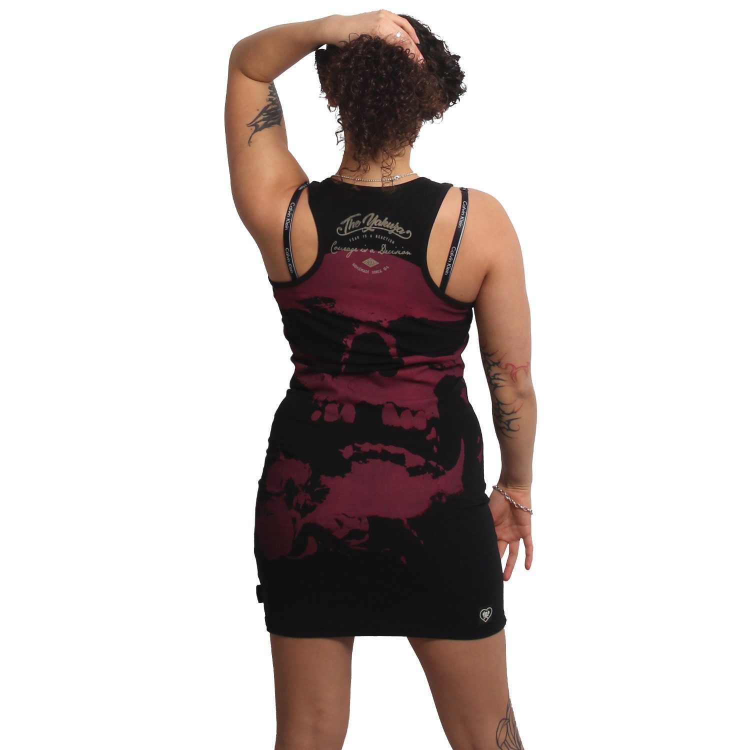 YAKUZA Jerseykleid Farewell in schmaler Bodycon-Passform