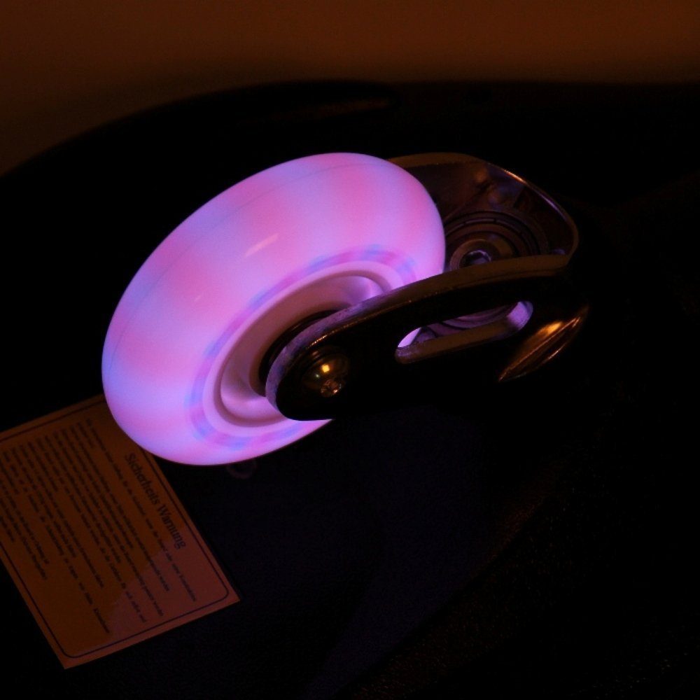 FunTomia Waveboard Waveboard mit Mach1 ABEC-9 Kugellager, LED Rollen & Tragetasche – Bild 4 von 5