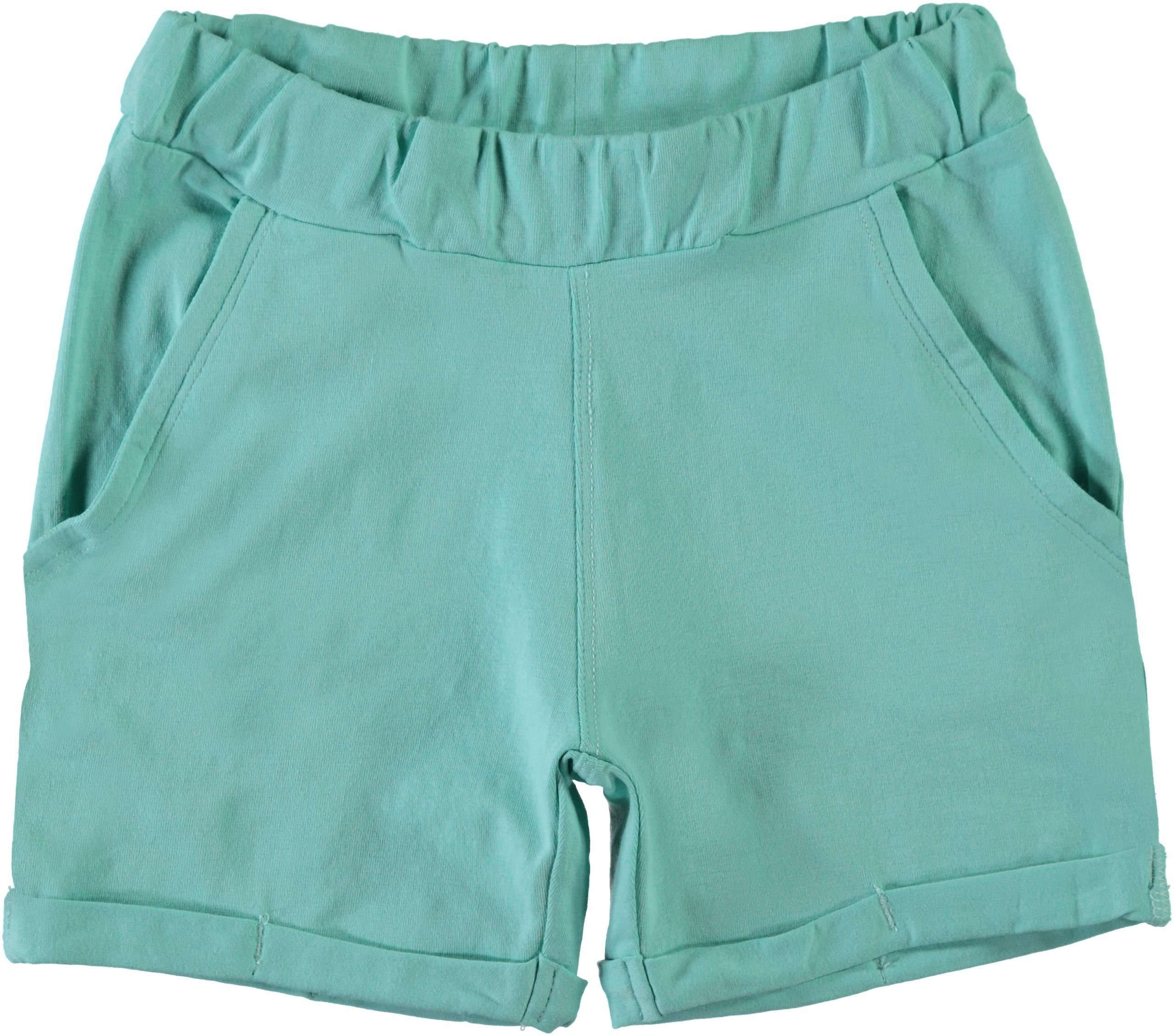 Name It lime Set & Tanktop neon Shorts T-Shirt Sommer
