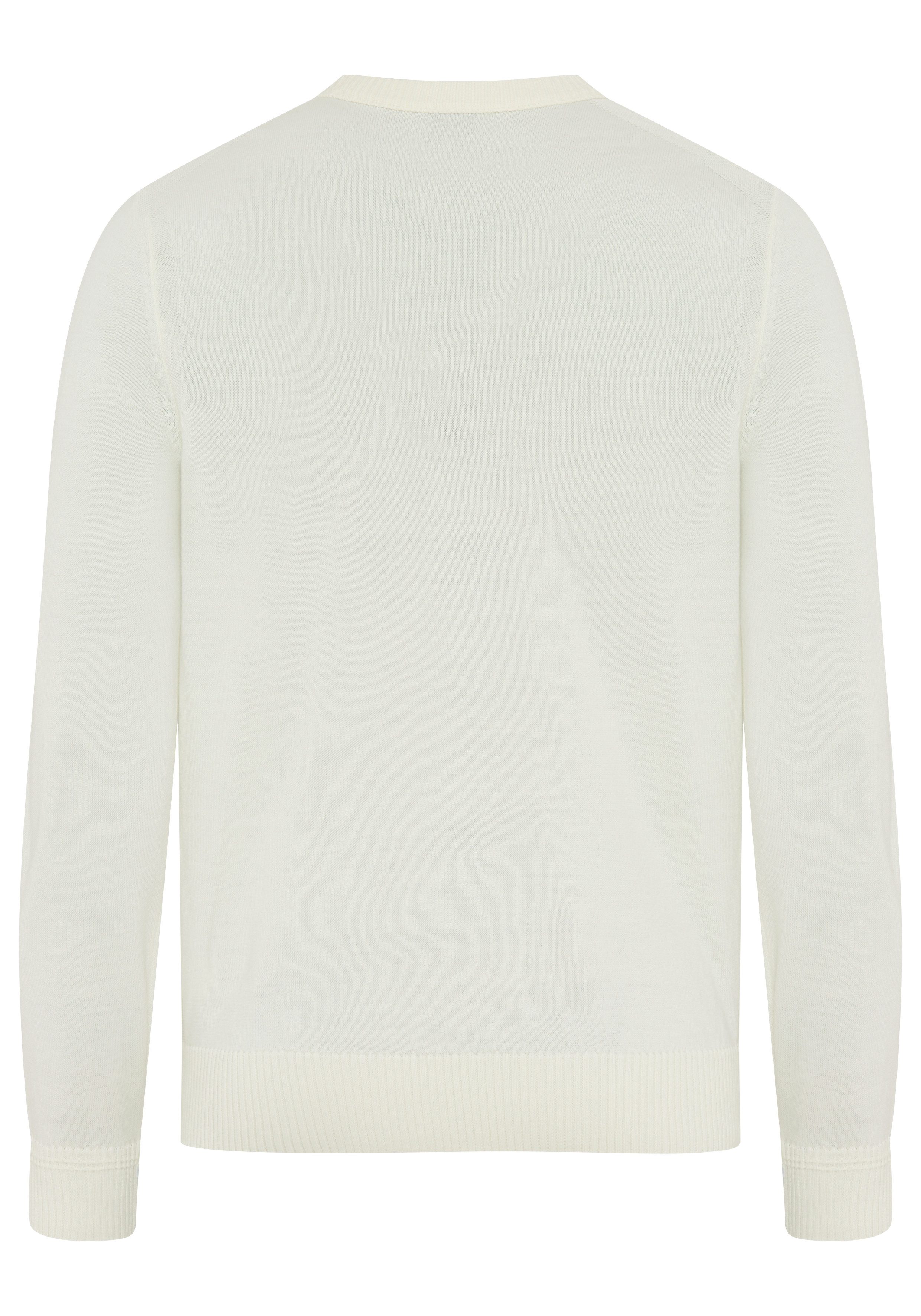 BOSS ORANGE Strickpullover Avac mit Schurwolle, Regular Fit, gesticktes Logo