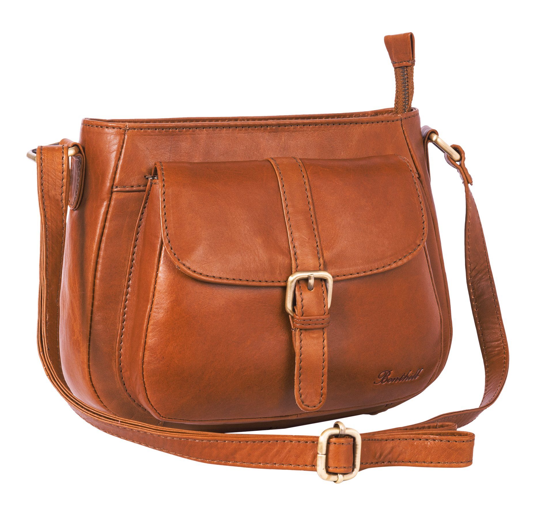 Umhängetasche Damen Echt Leder Handtasche Shopper Vintage Umhängetaschen