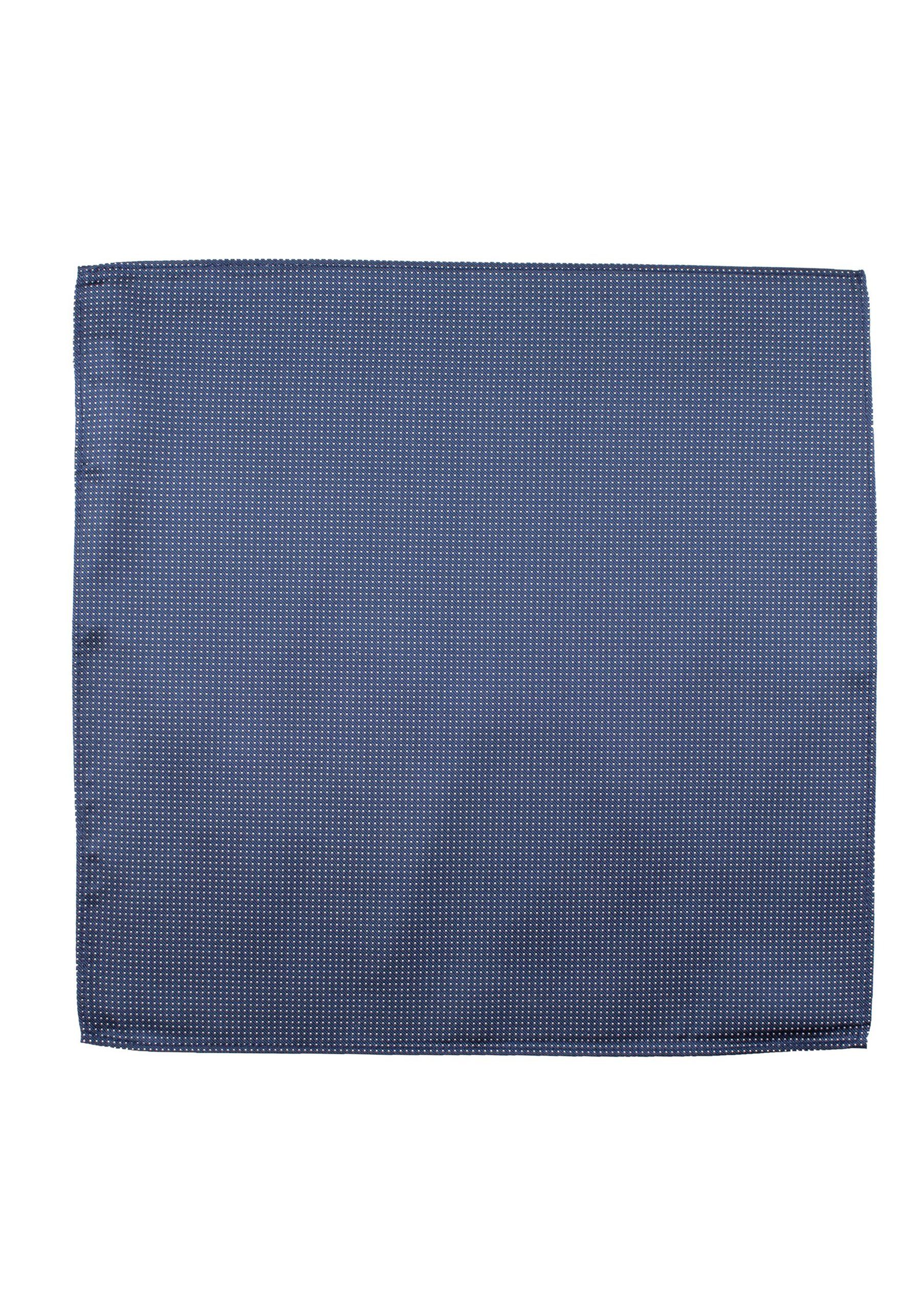 Roy Robson Einstecktuch aus 100% Seide - mit feiner Musterung DARK BLUE/PATTERN