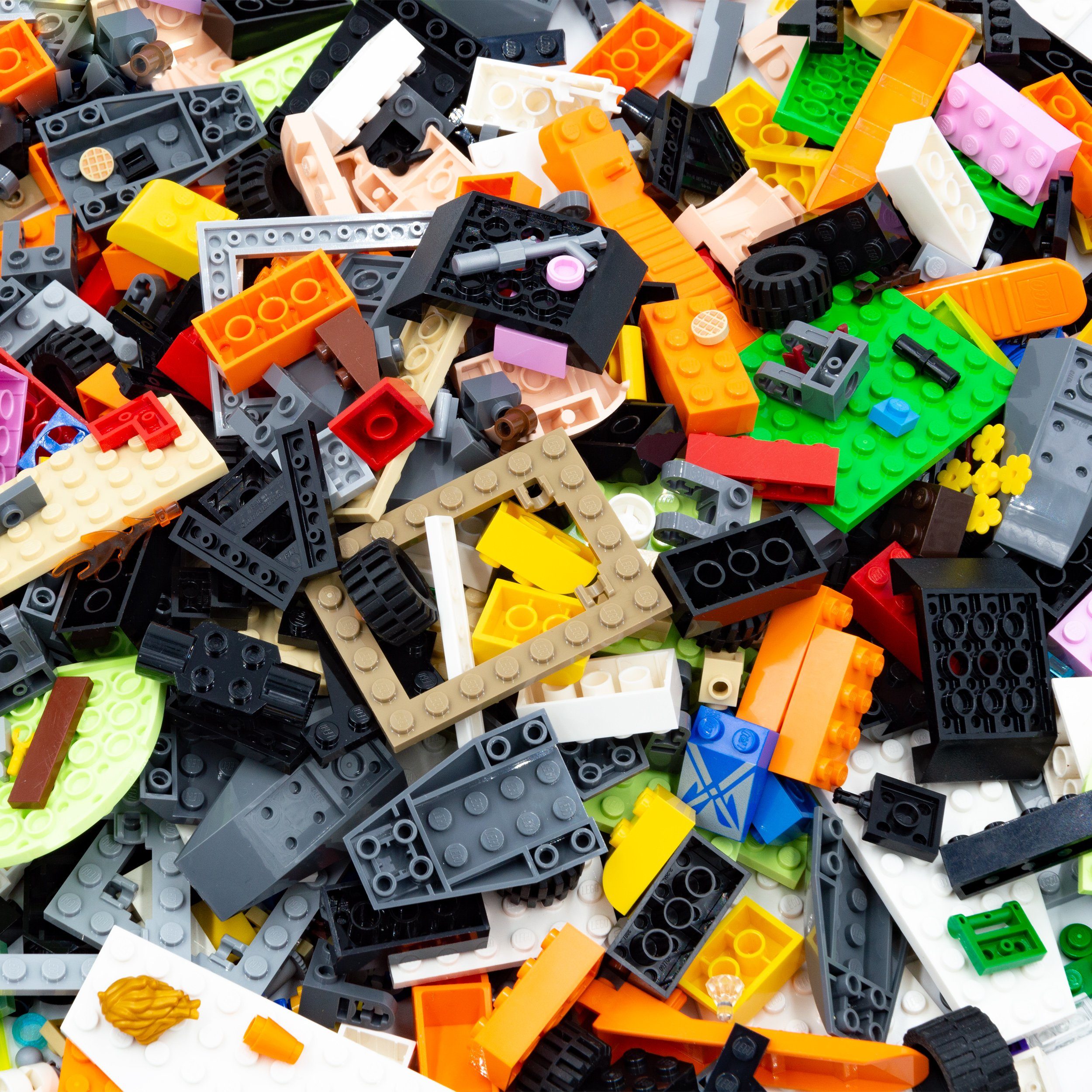LEGO® 1kg – bunt gemischt, Steine/Räder/Platten/Fenster günstig online kaufen