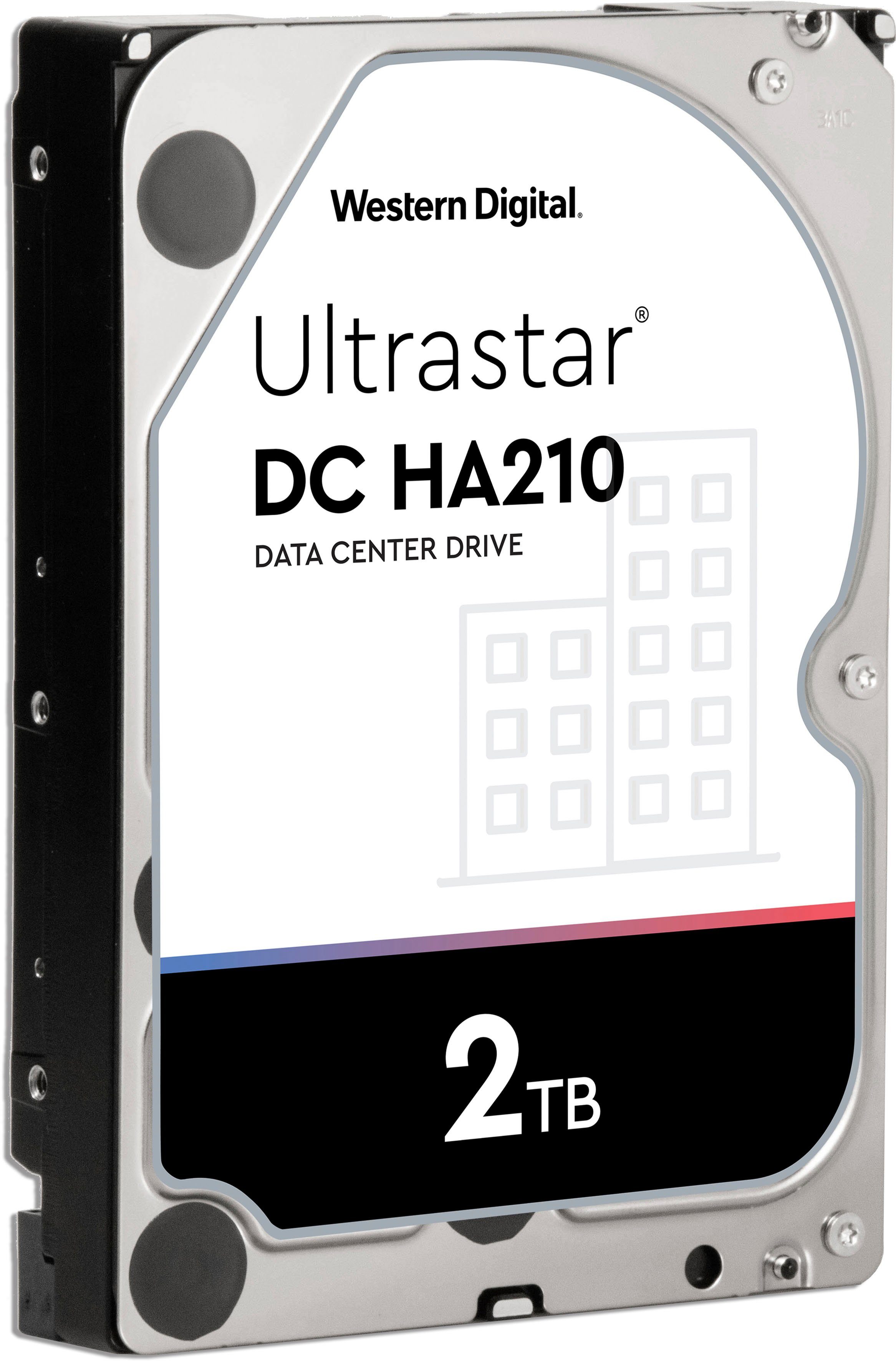 Western Digital Ultrastar DC HA210 2TB HDD-Festplatte (2 TB) 3,5", Bulk