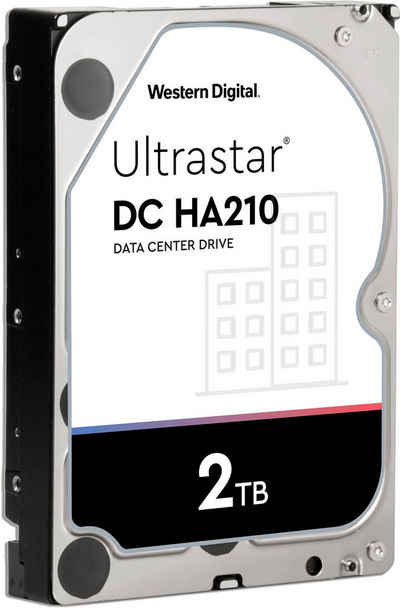 Western Digital Ultrastar DC HA210 2TB HDD-Festplatte (2 TB) 3,5", Bulk