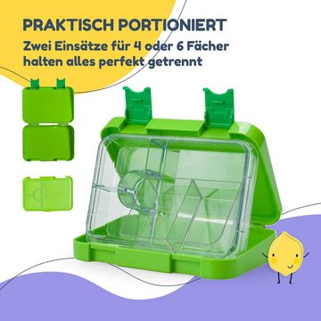 Klarstein Frischhaltedose schmatzfatz junior Lunchbox, Kunststoff, (Packung)