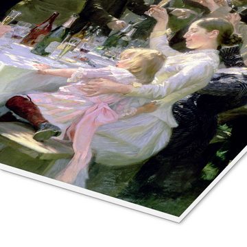 Posterlounge Forex-Bild Peder Severin Krøyer, Hip, Hip, Hurra!, Esszimmer Malerei
