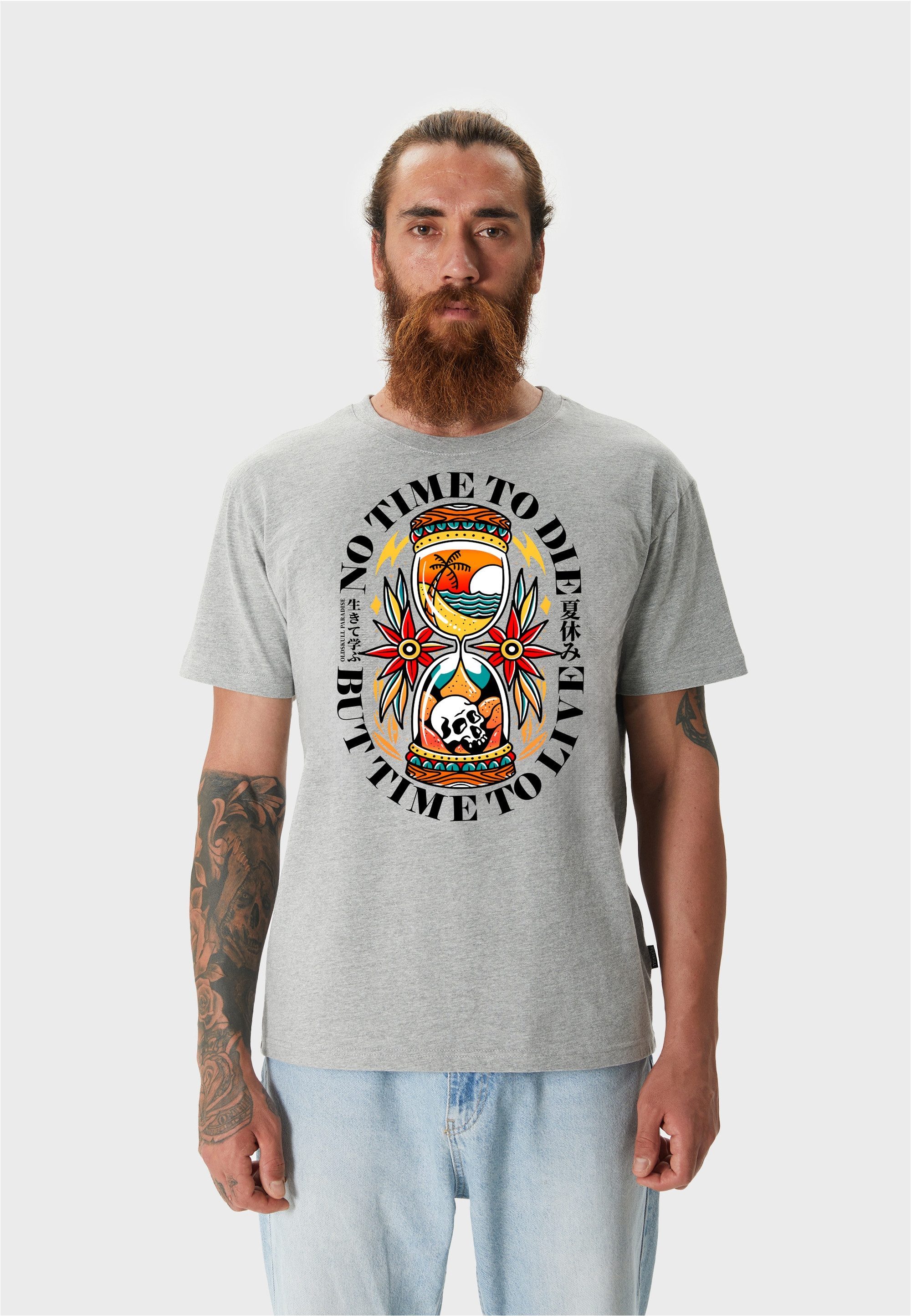 Oldskull T-Shirt Wrldvibe Time To Live günstig online kaufen