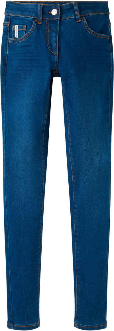 TOM TAILOR Skinny-fit-Jeans Lissie mit Knopf- und Reißverschluss
