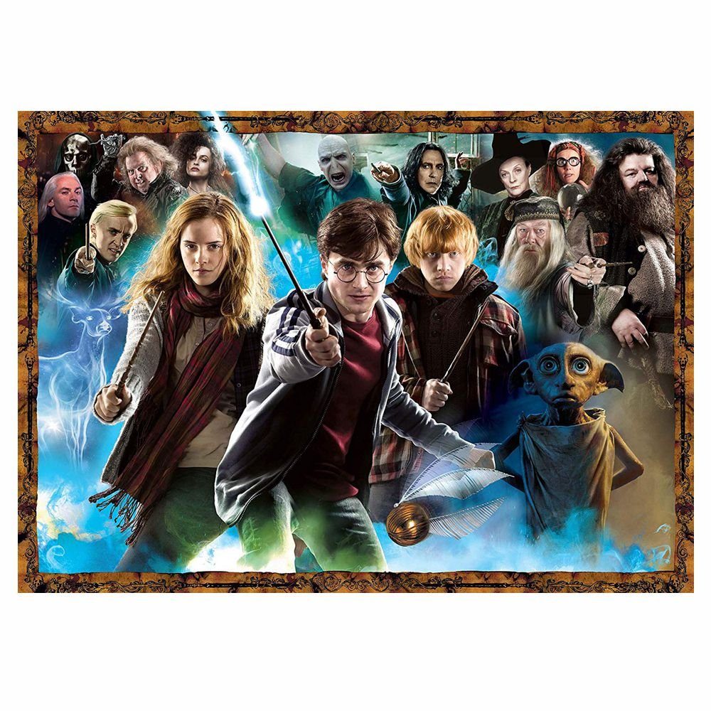 Harry Potter Puzzle Puzzle 1000 Teile Der Zauberschüler Harry Potter Ravensburger, 1000 Puzzleteile