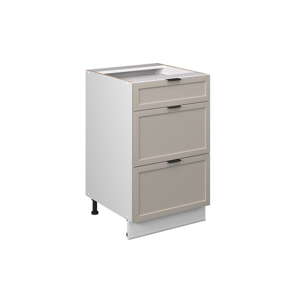 Vicco Unterschrank Fame-Line, GrauBeige/Weiß, 50 cm günstig online kaufen
