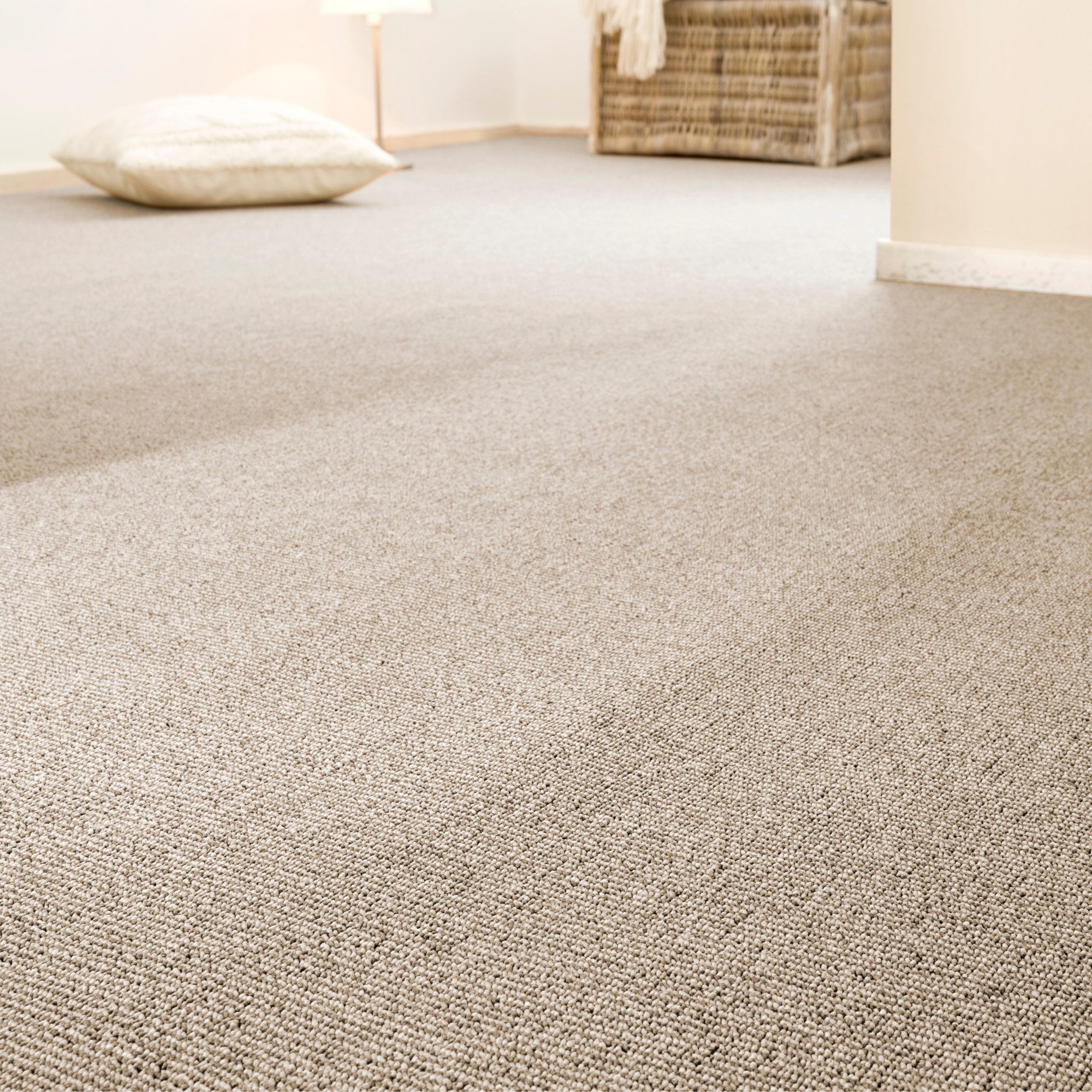 Andiamo Teppichboden Bruce, Schlinge, Gesamthöhe 4 mm, Luxusklasse LC1, rechteckig, meliert, Breite 400 cm, Wohnzimmer, strapazierfähig & robust