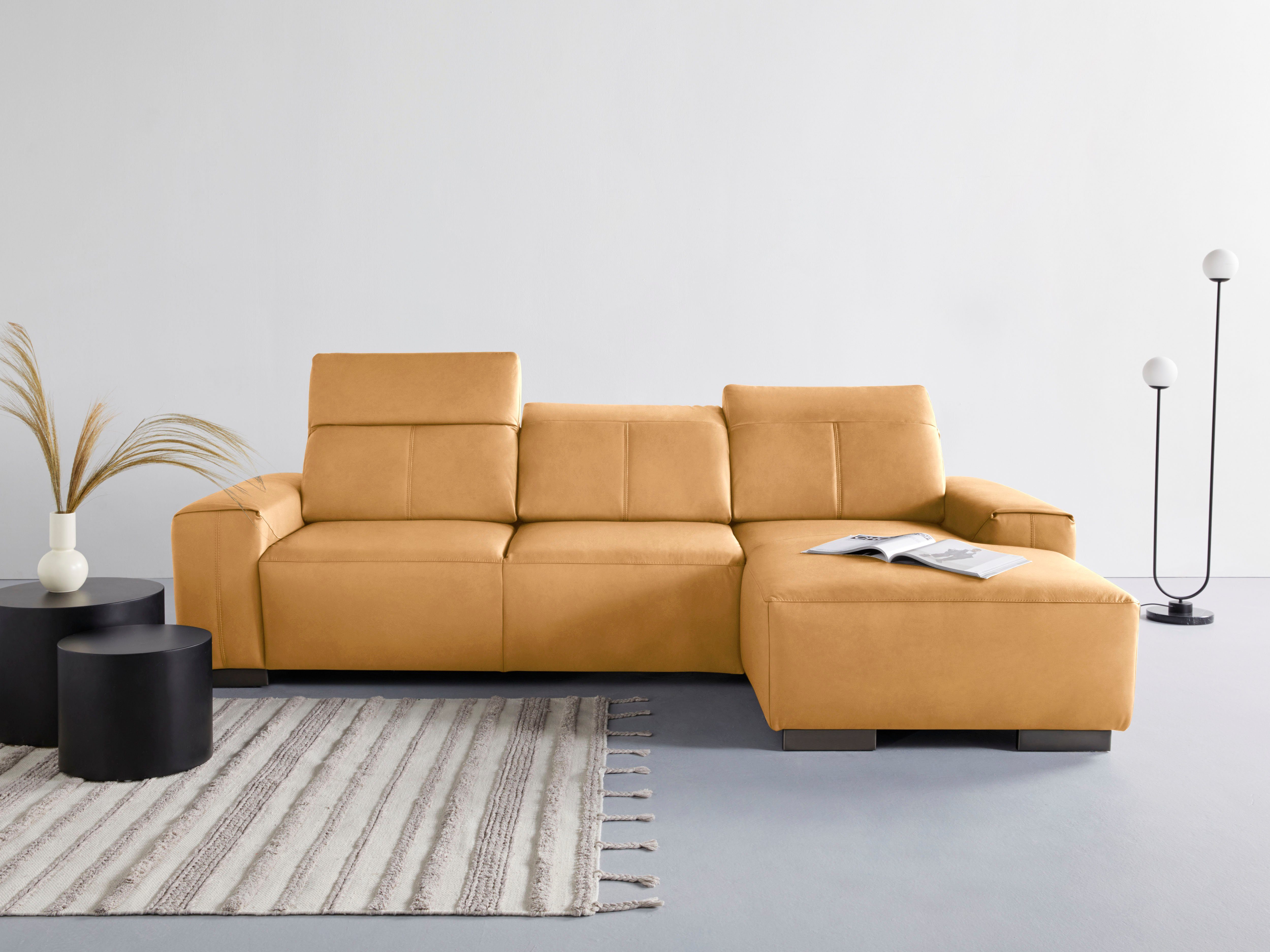 Catania, Kopfteilverstellung COTTA Sofa mit