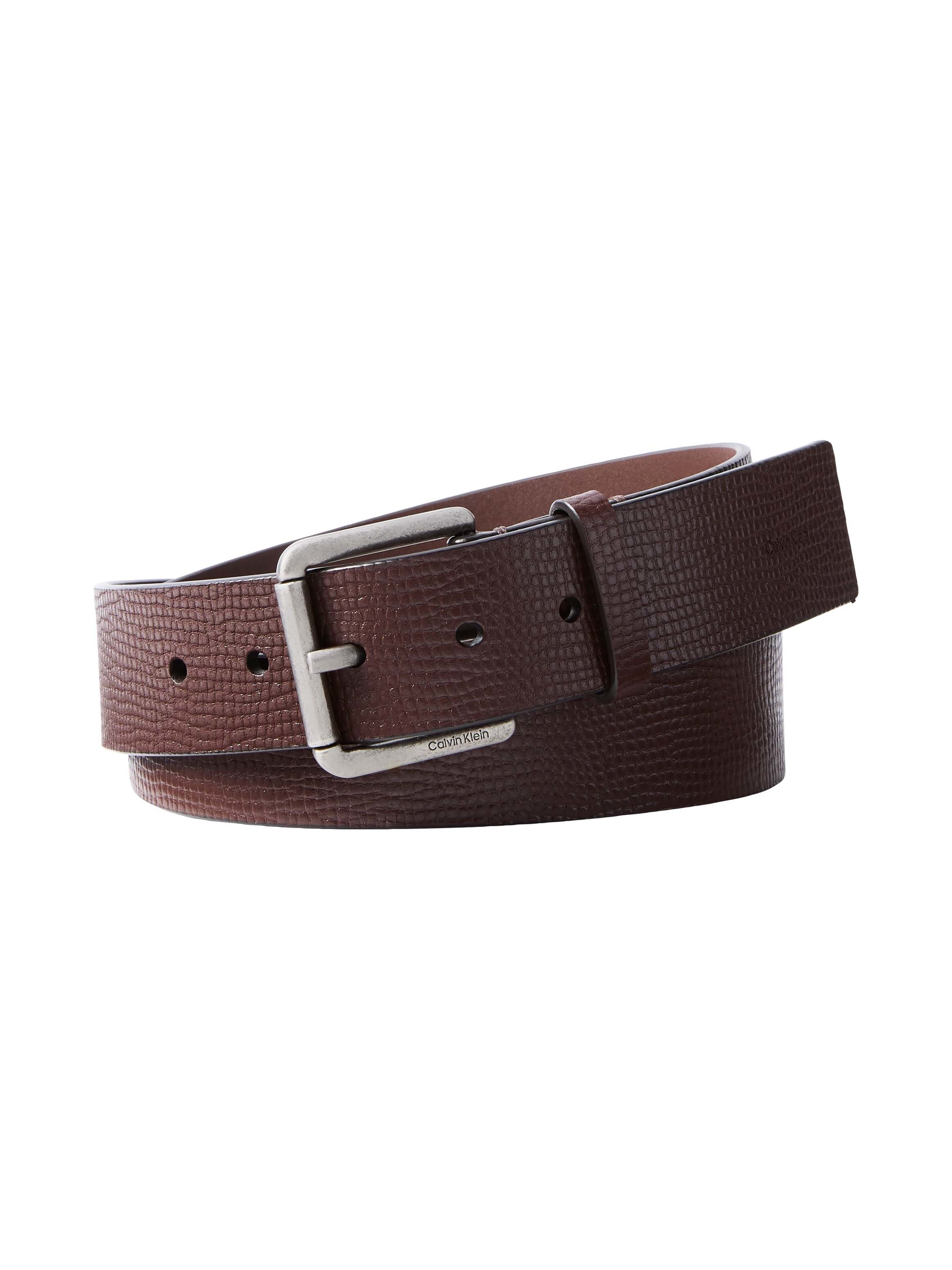 Calvin Klein Ledergürtel CASUAL ROLLER BUCKLE 40MM Regular fit und größenverstellbar