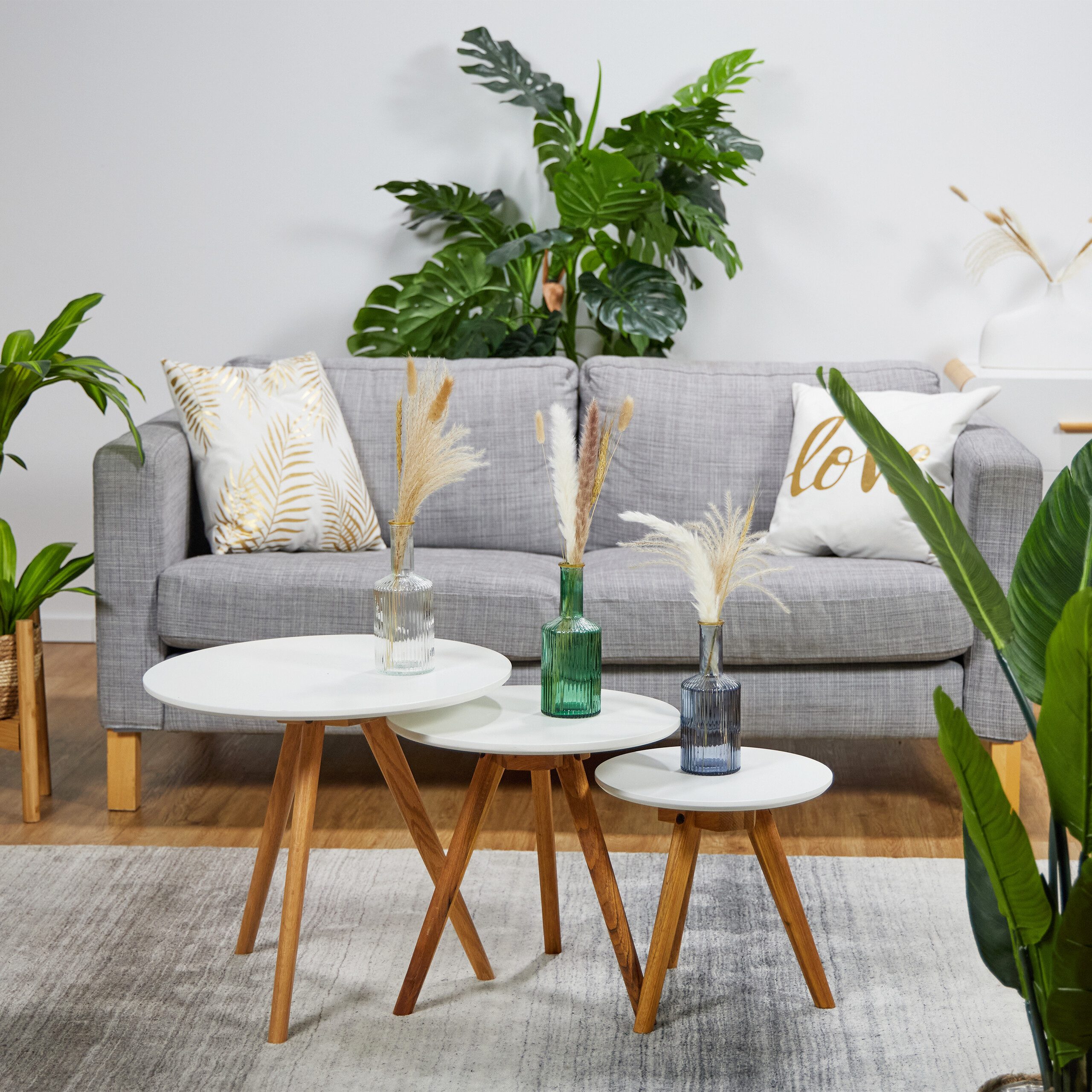 relaxdays Dekovase Vasen 3er Set (3 günstig online kaufen