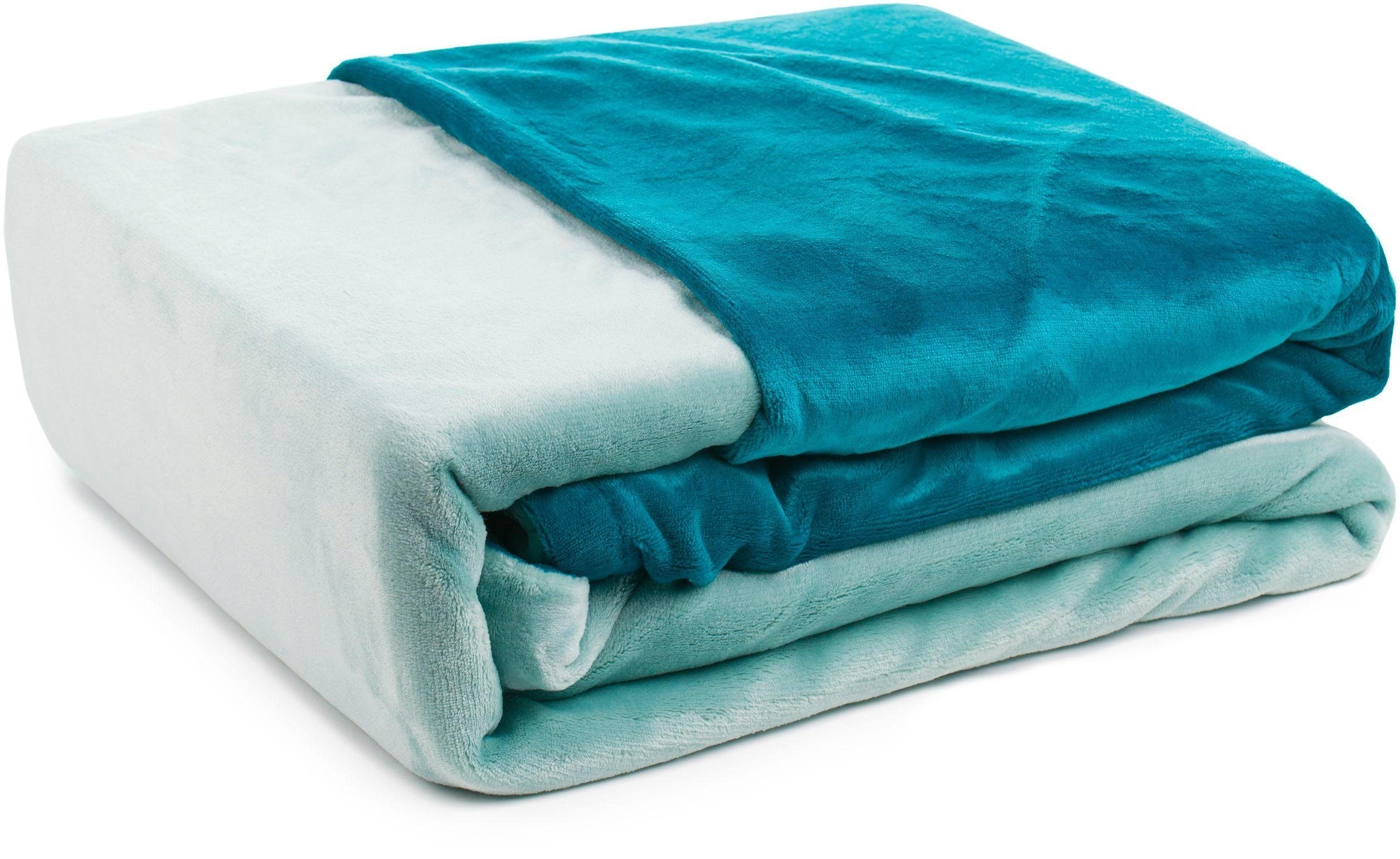 Gözze Wendebettwäsche »Superflausch in Gr. 135x200 oder 155x220 cm«, Fleece günstig online kaufen