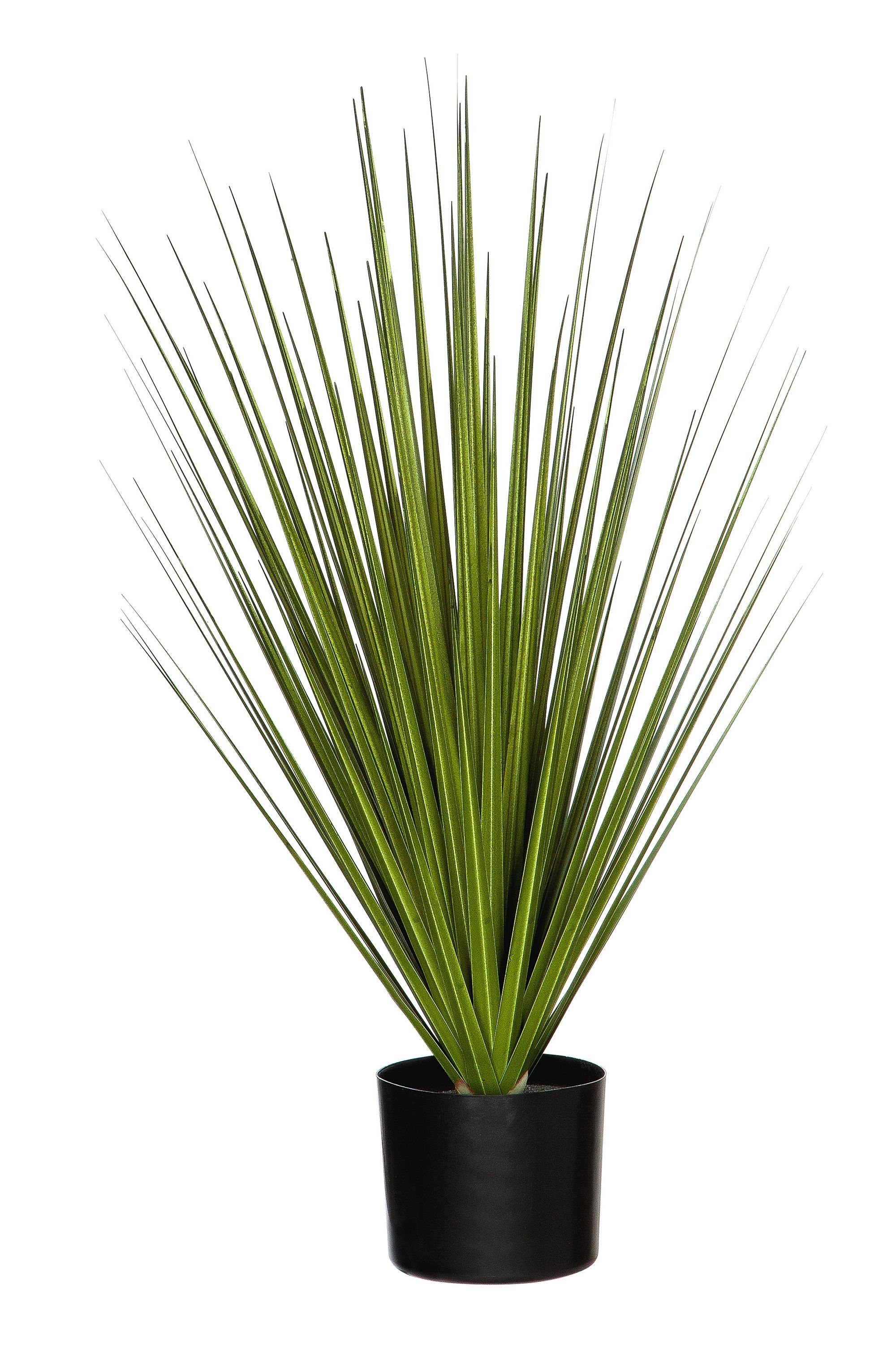 Kunstpflanze GILDE Deko Gras - grün - H. 80cm x D. 50cm, GILDE