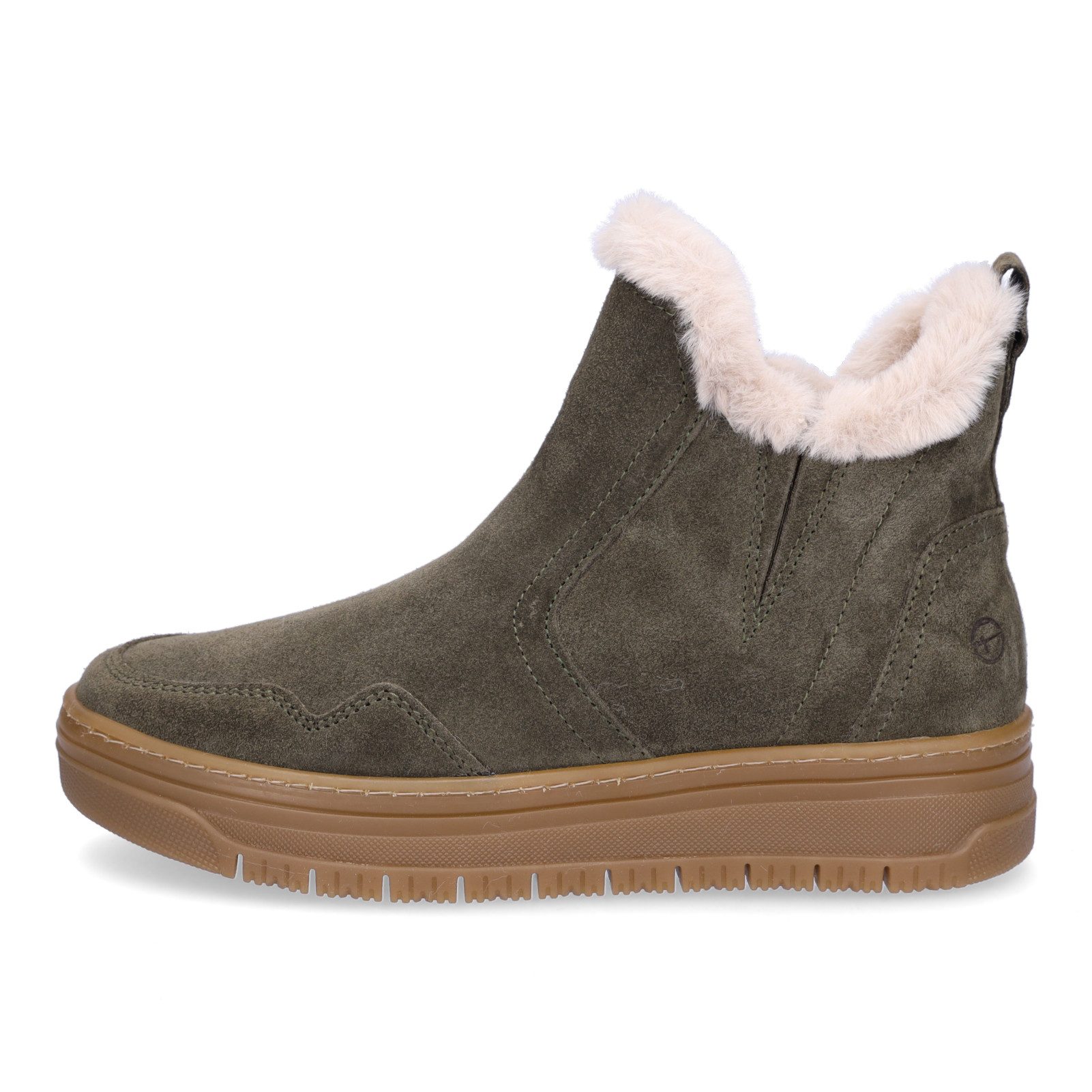 Tamaris Tamaris Damen Boot oliv Ankleboots