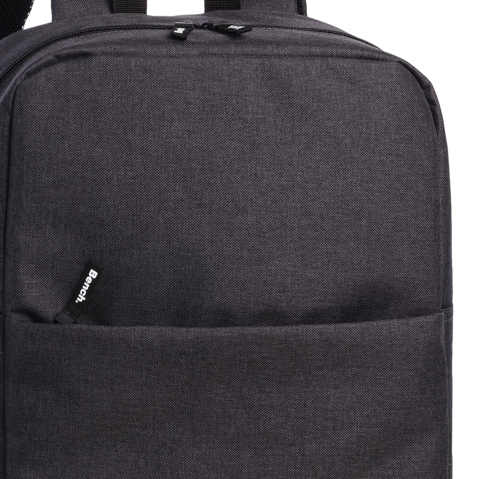Bench. Rucksack Bench Rucksack schwarz Rucksack mittel, Damen, Jugend Businessrucksack Polyester, schwarz ca. 42cm hoch