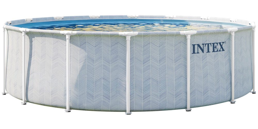 Intex Framepool »CHEVRON PRISM™ PREMIUM« (Set, 5-tlg), Ø 488 x 122 cm